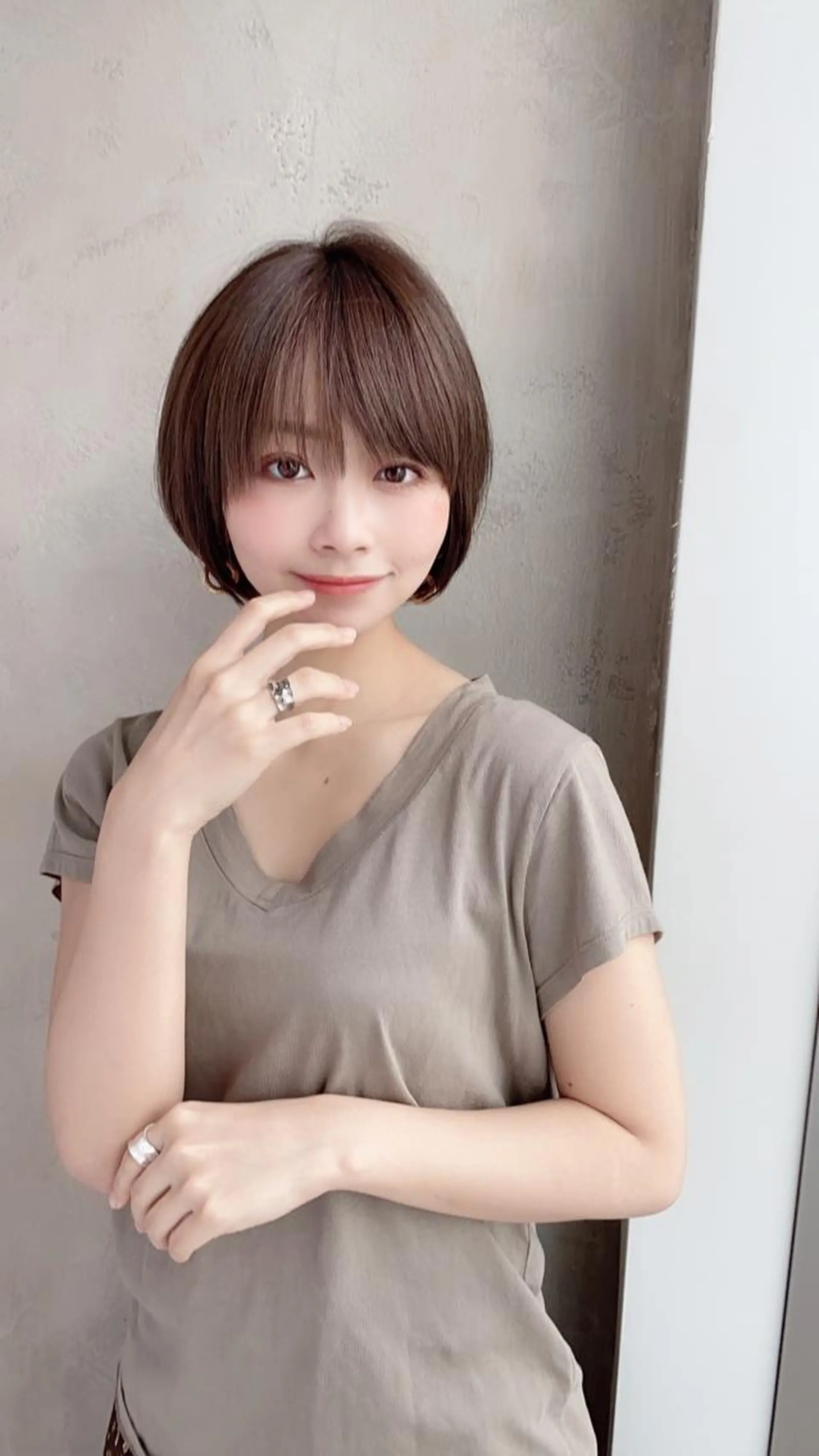 ショート 新宿　ショート・ボブ カットモデル募集のヘアスタイル