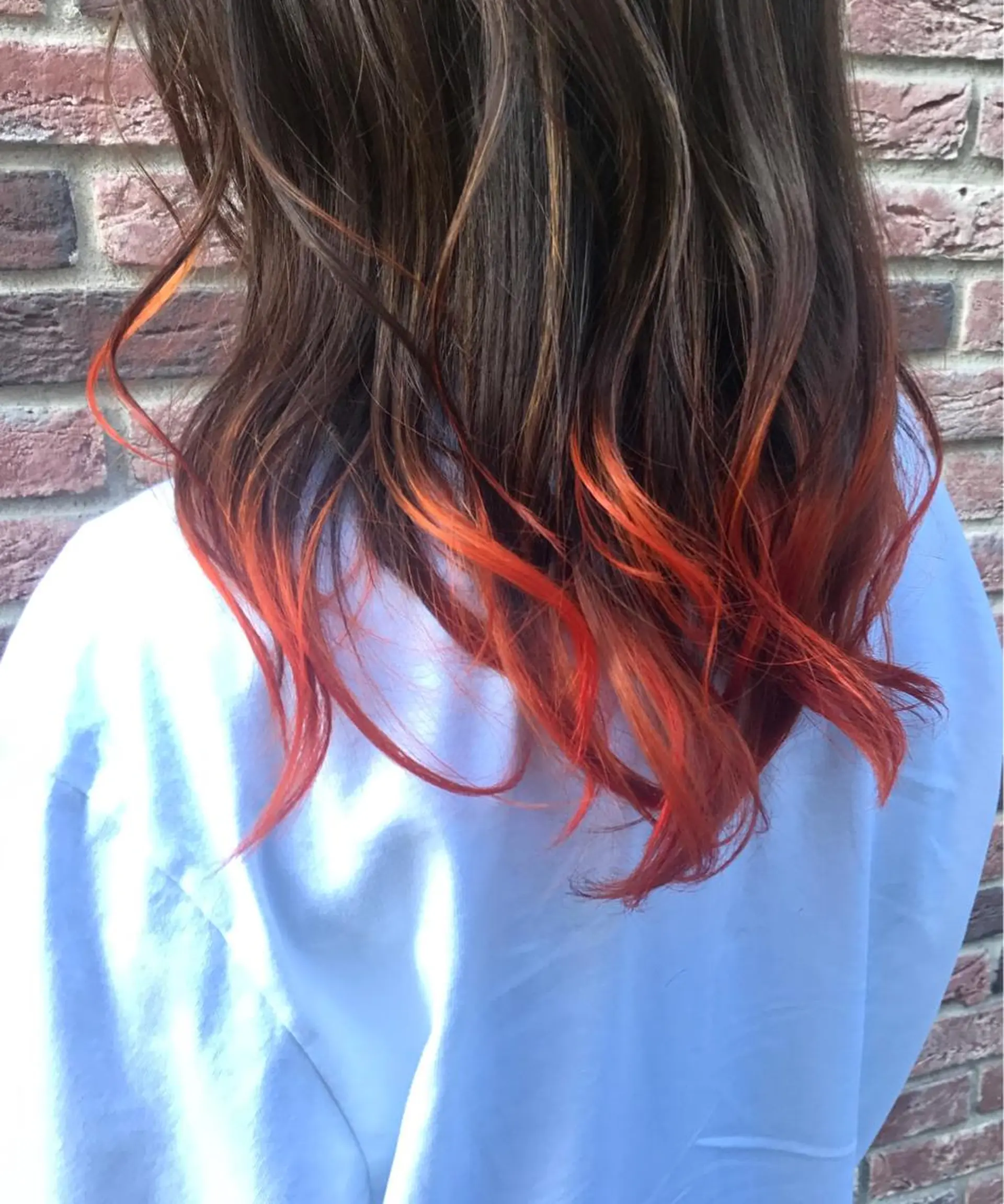 セミロング カラー A10+α所属・加茂 しのぶのヘアスタイル