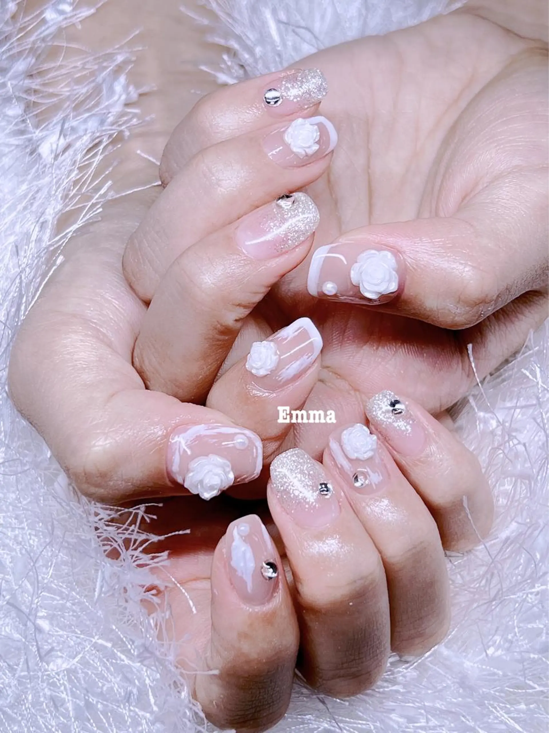 ネイル ワンホンネイル She   Nail所属・ISA_ BELLAのネイルデザイン