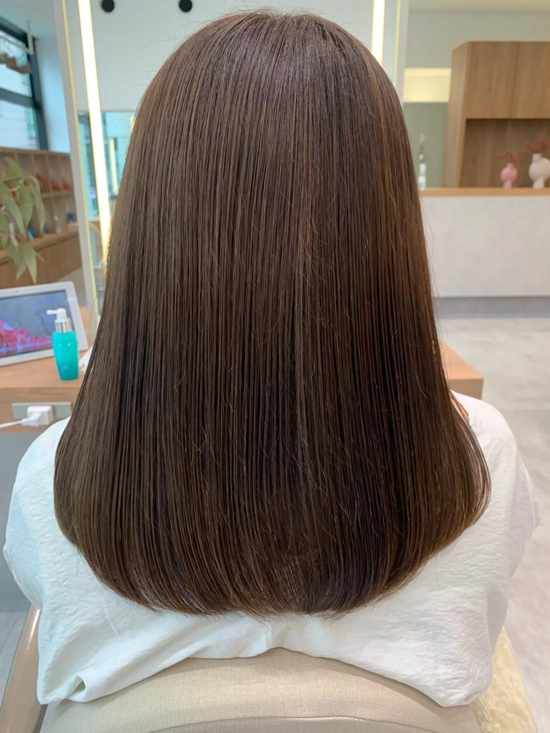 ロング カット ヘアカラー トリートメント ヘッドスパ 近 紗理奈のヘアスタイル