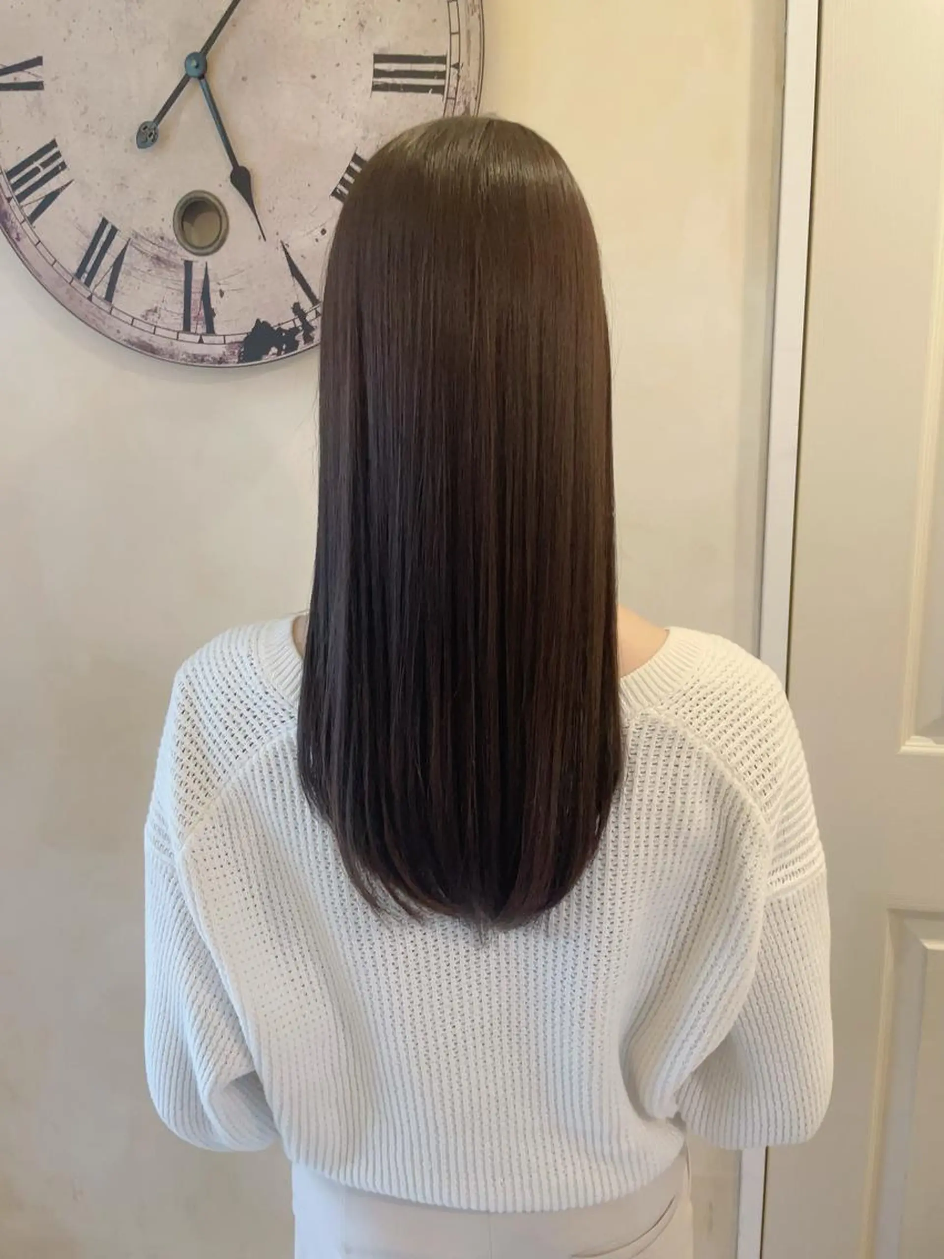 ロング カラー カット ヘアカラー トリートメント 古田 昂也のヘアスタイル
