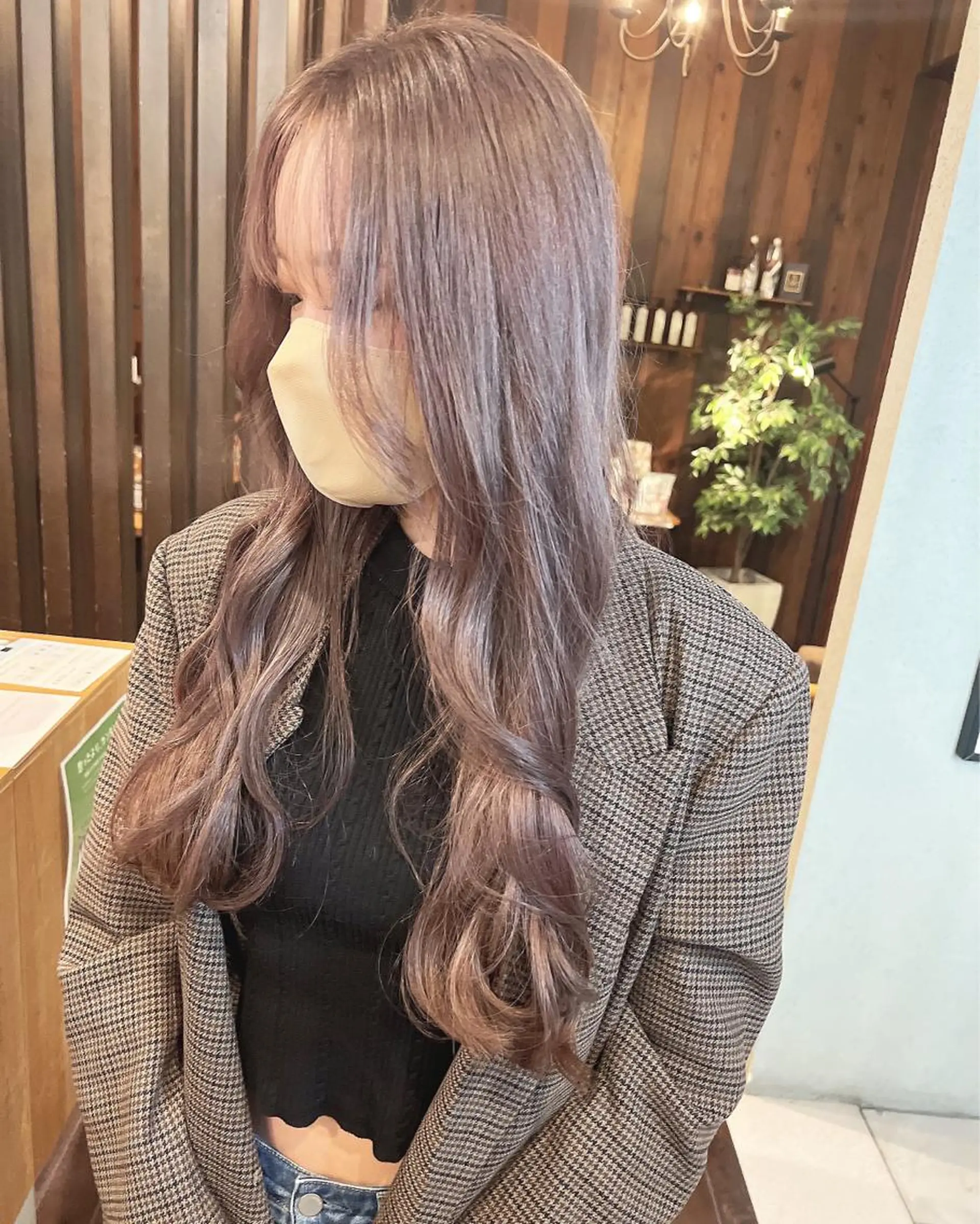 ロング ヘアカラー 具志 正太のヘアスタイル