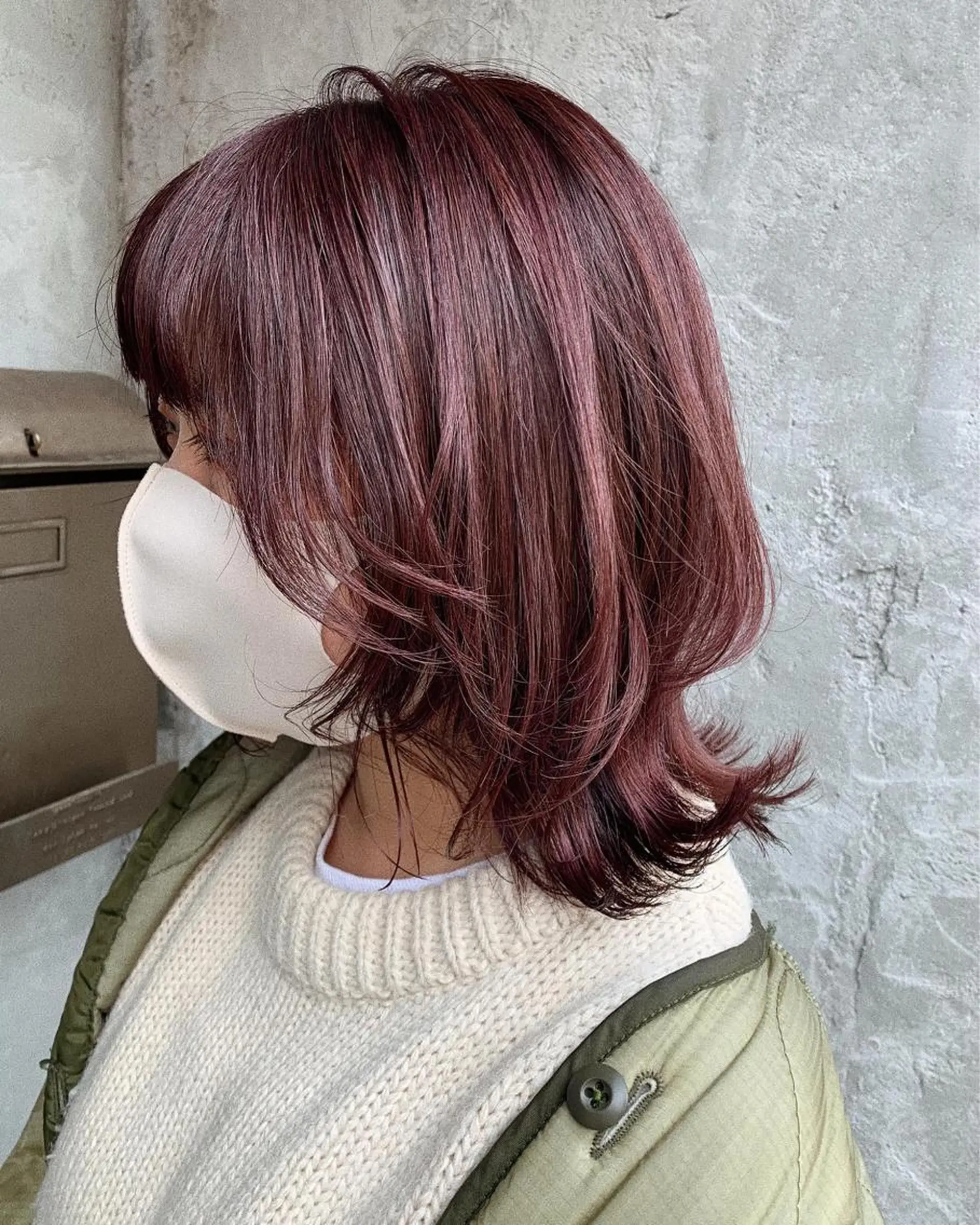 ミディアム カラー パーマ ヘアアレンジ ブリーチ ケアブリーチ 透明感カラー ダブルカラー ハイライトカラー ヨシムラ リオのヘアスタイル