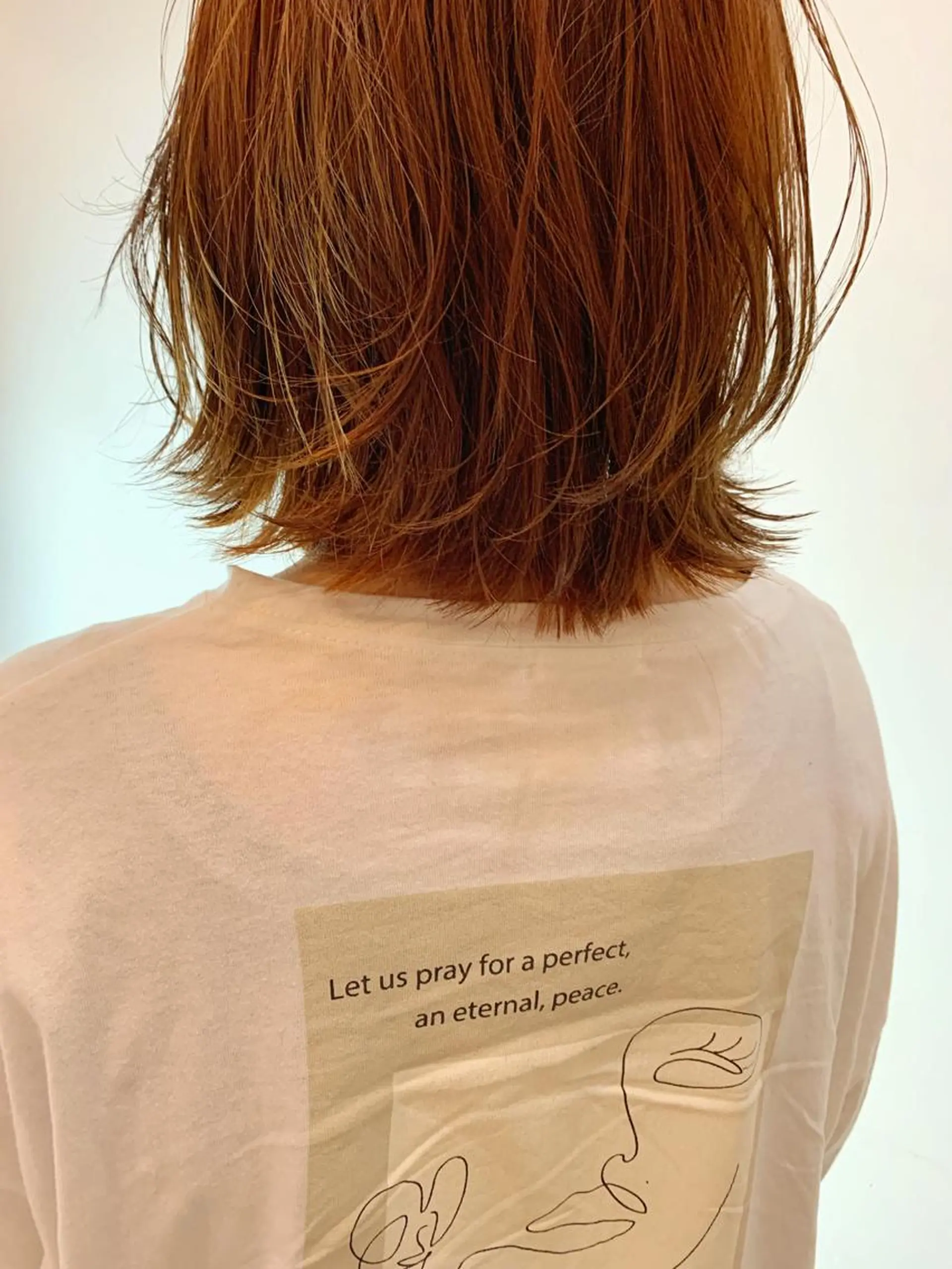 ミディアム カラー 似合わせカットカラー ♡佐藤捺美のヘアスタイル