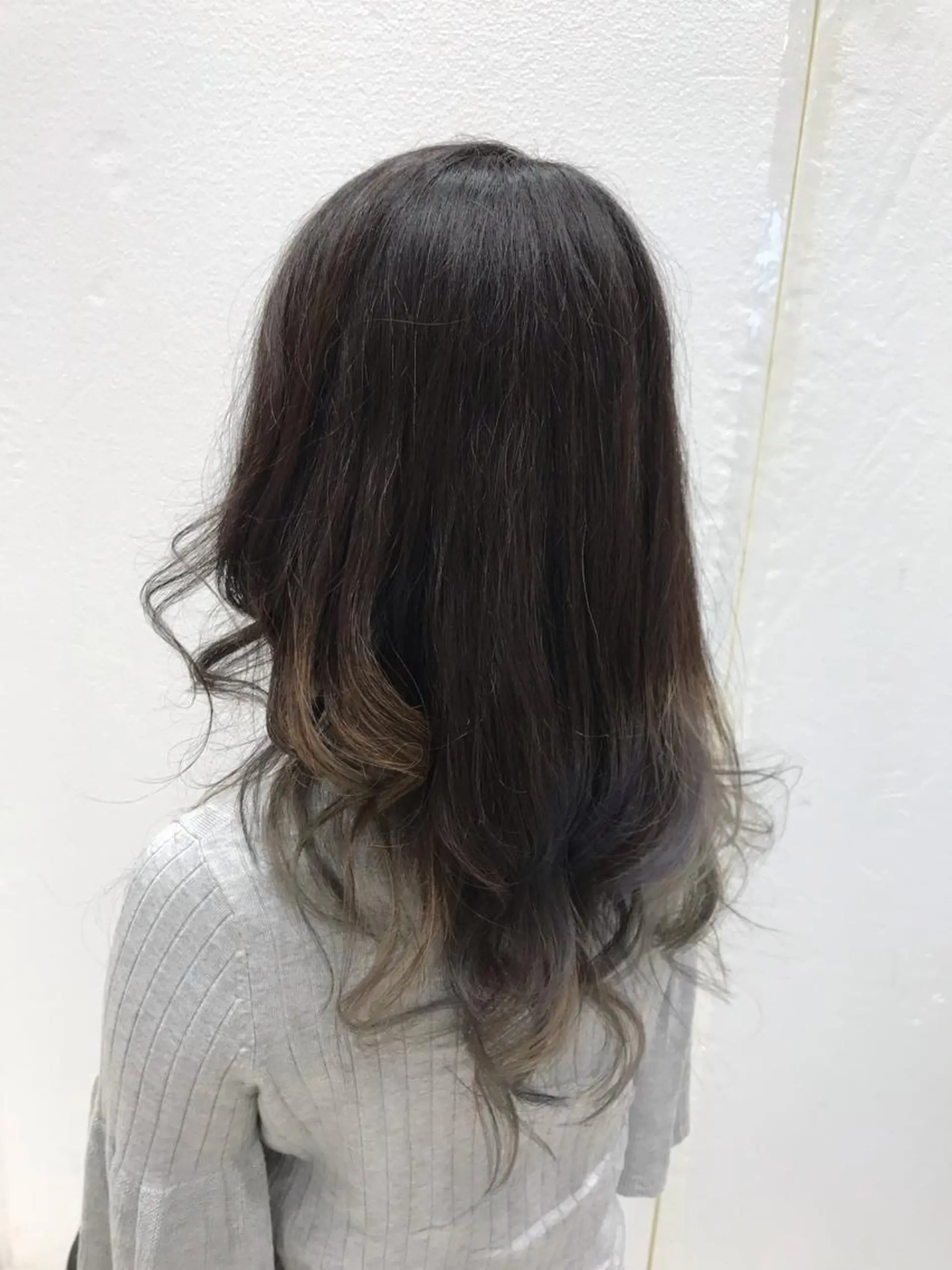 ミディアム カラー ヘアカラー 髪質改善カラーリスト /根本雄貴のヘアスタイル