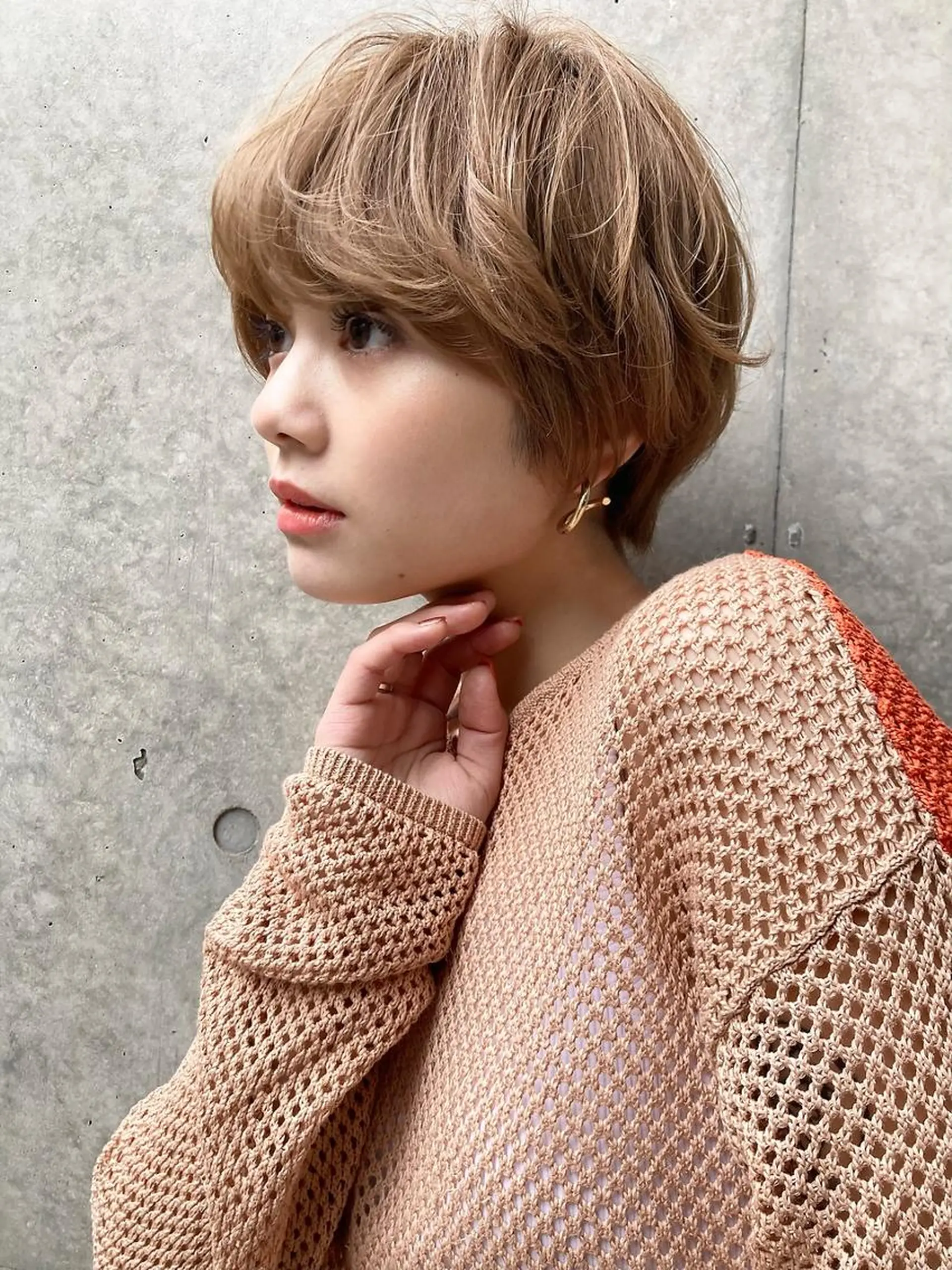 ショート カラー 韓国ヘア sasugaのヘアスタイル