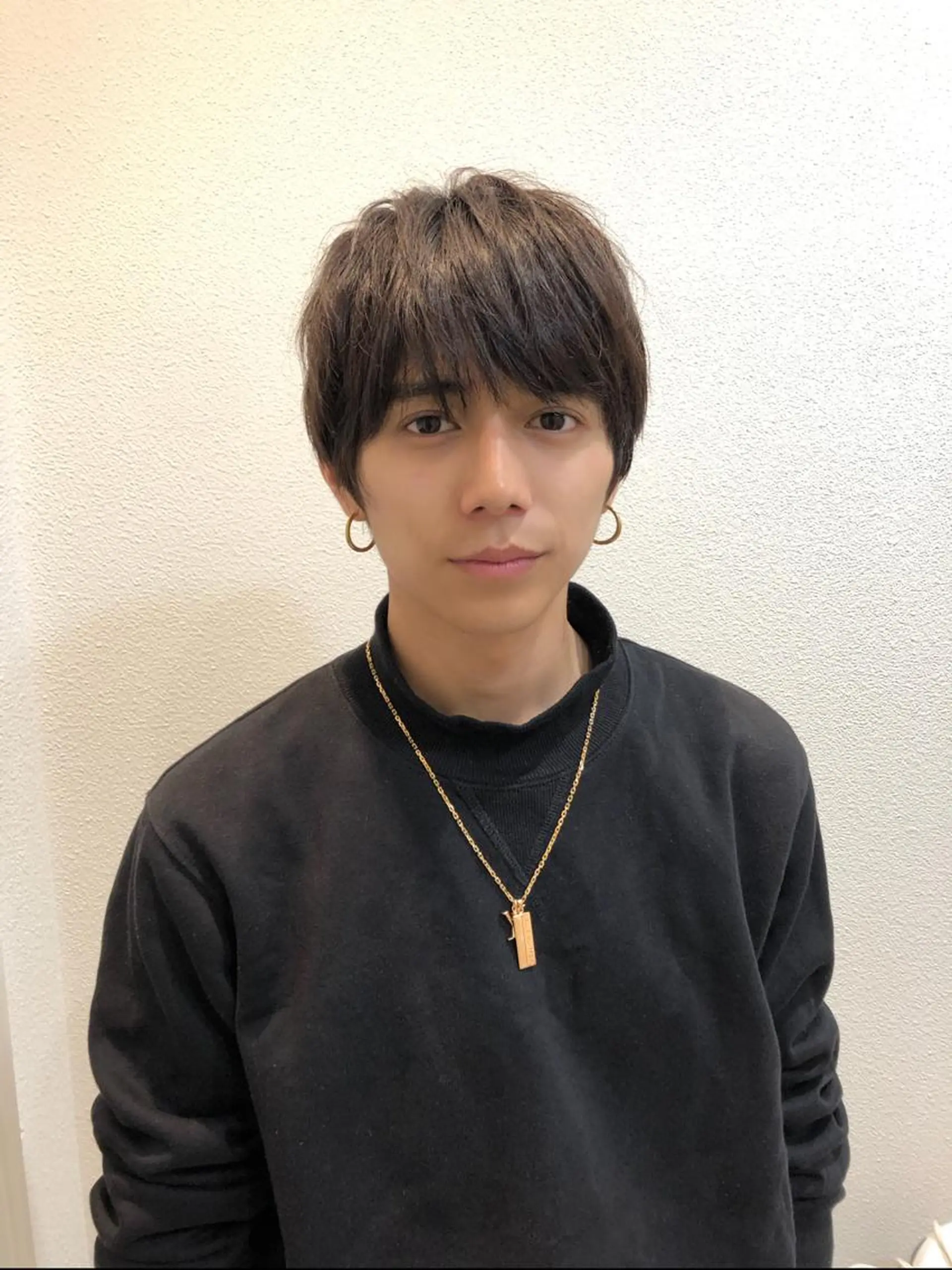 カラー メンズ カット 柳田 駿のヘアスタイル