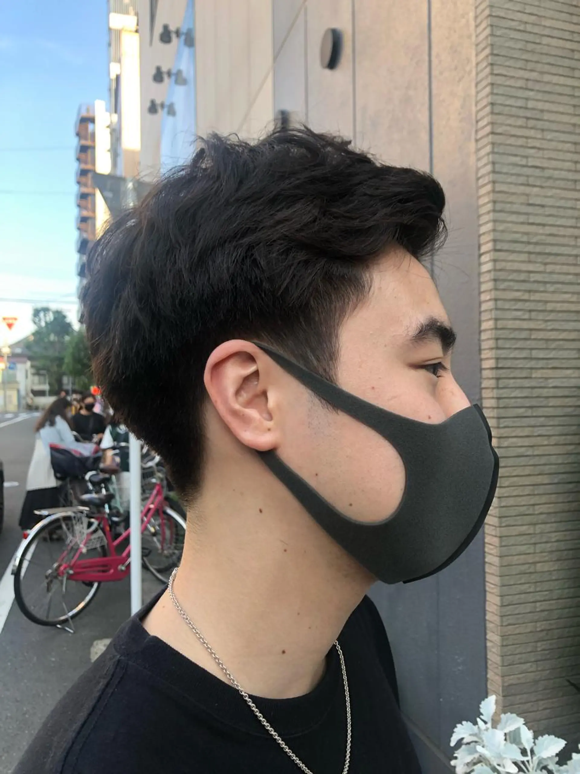 ショート メンズパーマ、カラー 大募集村上莉奈のヘアスタイル