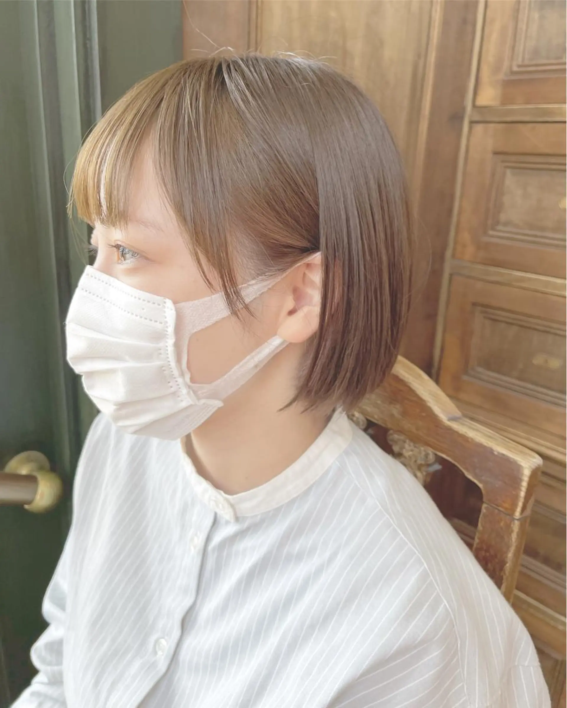 ショート ボブ 剣持友希/ifh iizuka/高崎のヘアスタイル