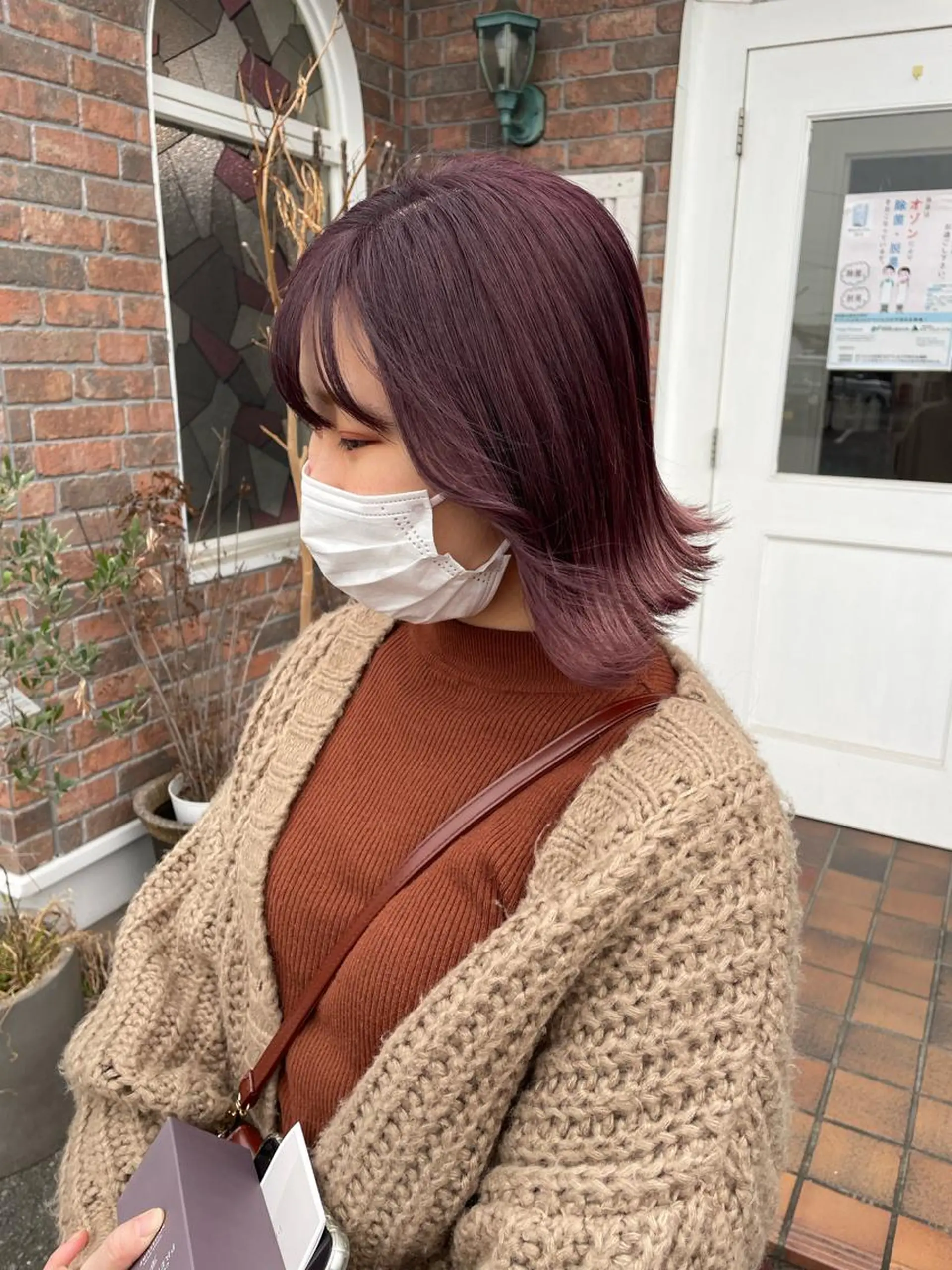 ミディアム カラー YUIMARL なつきのヘアスタイル