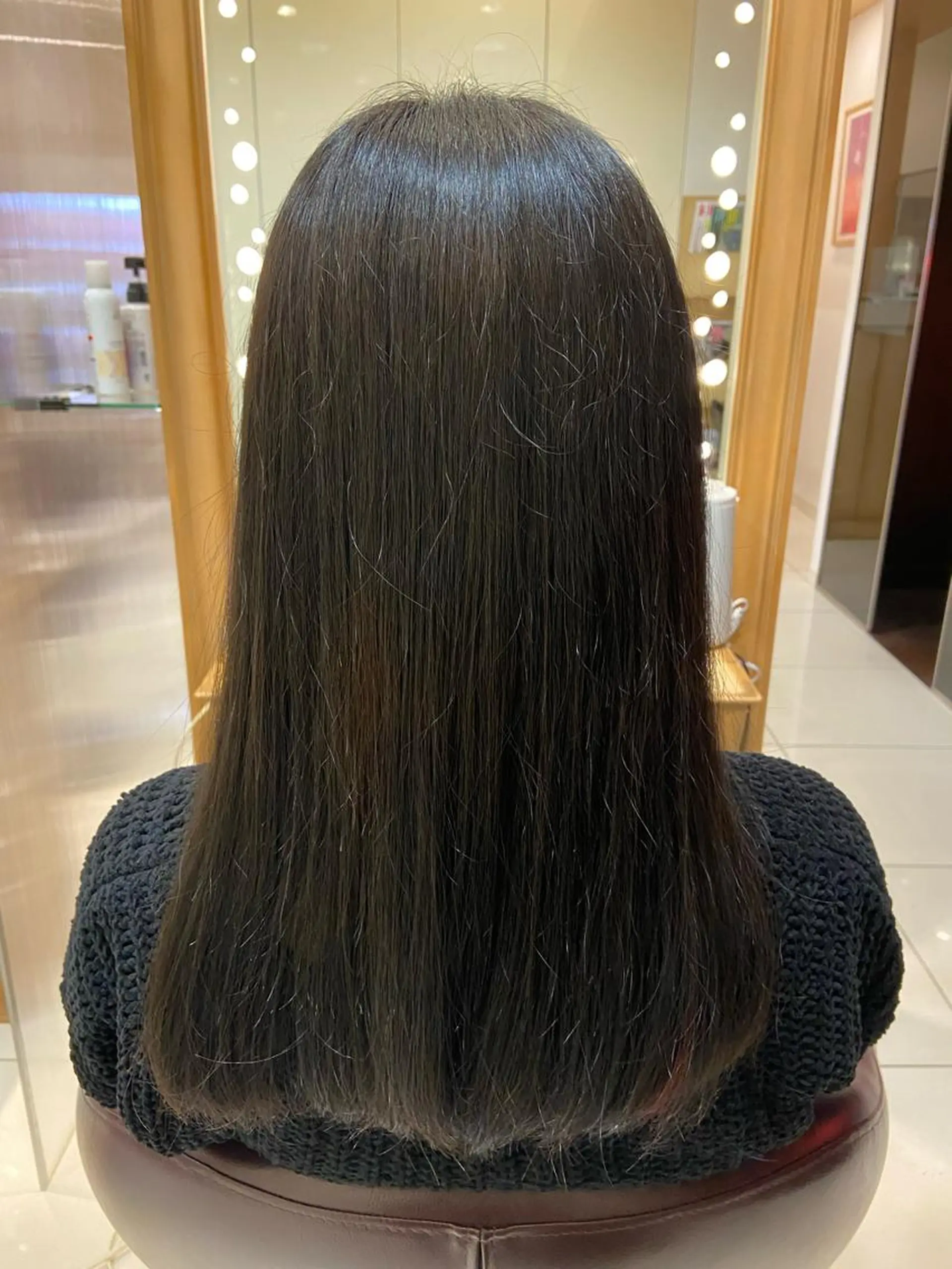 ミディアム カラー なつな/ 透明感カラーのヘアスタイル