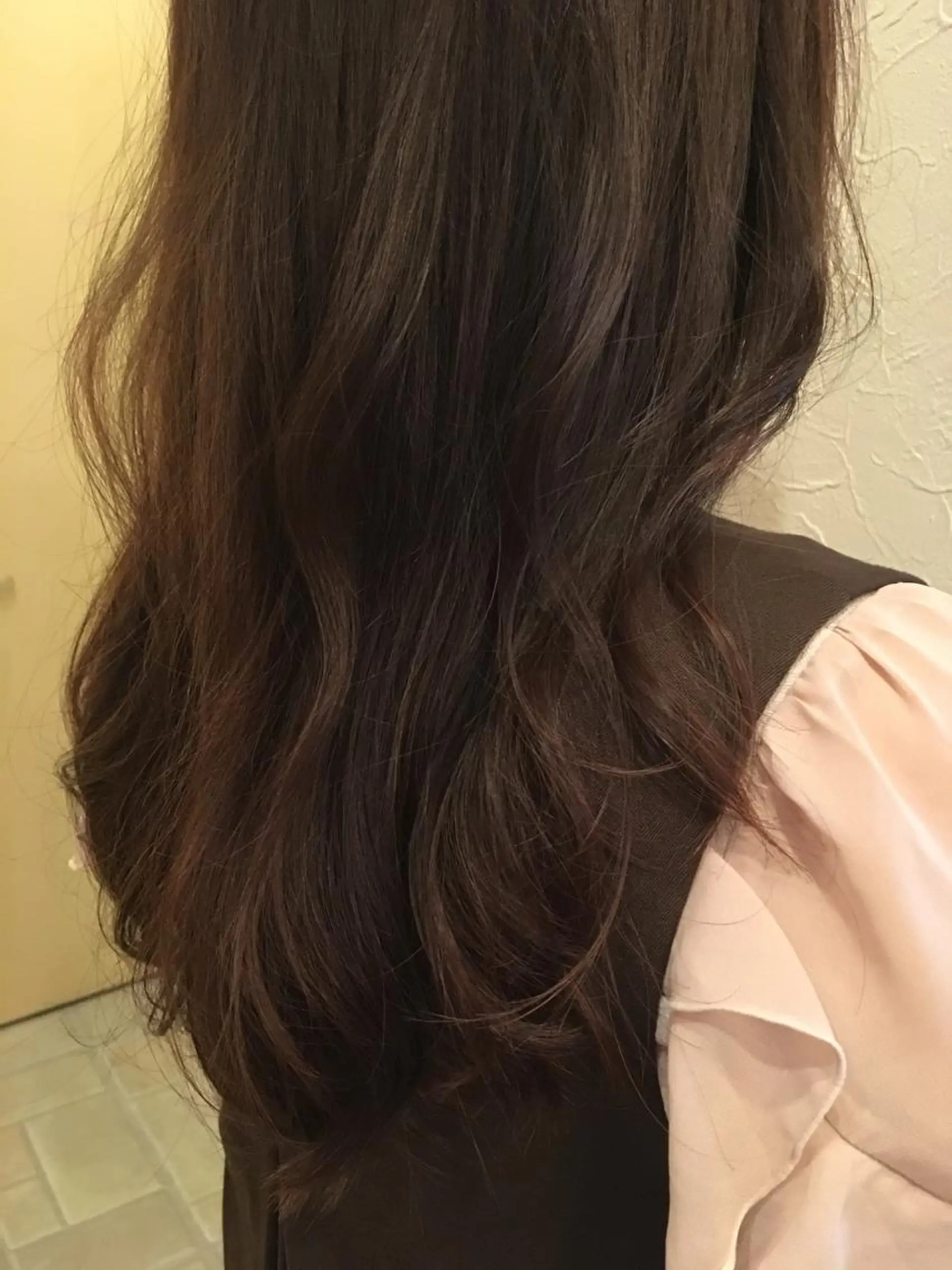 セミロング カラー ヘアアレンジ IVY villa Suzu.のヘアスタイル