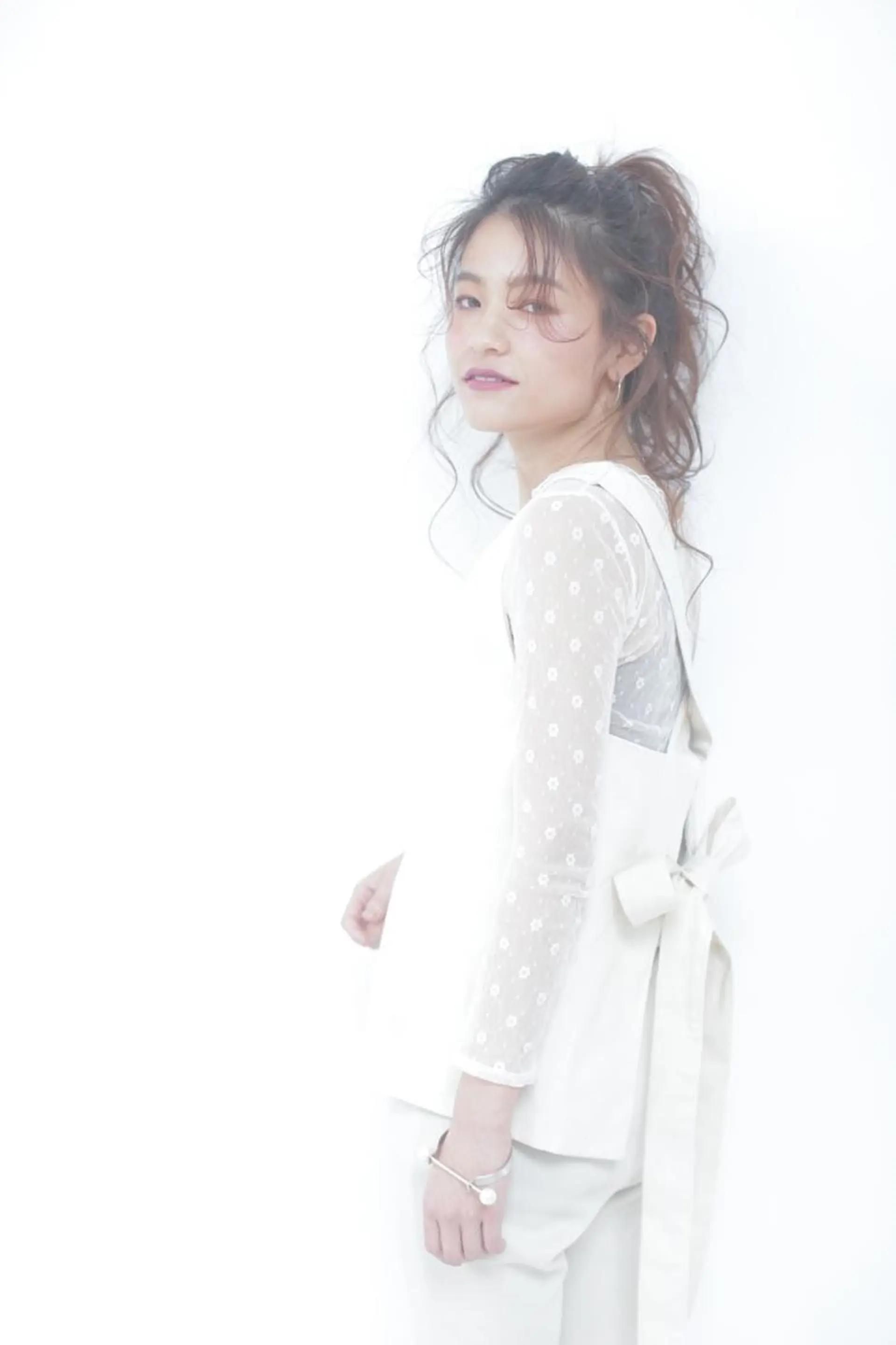 ショート シールエクステ/ ハイトーンカラーのヘアスタイル