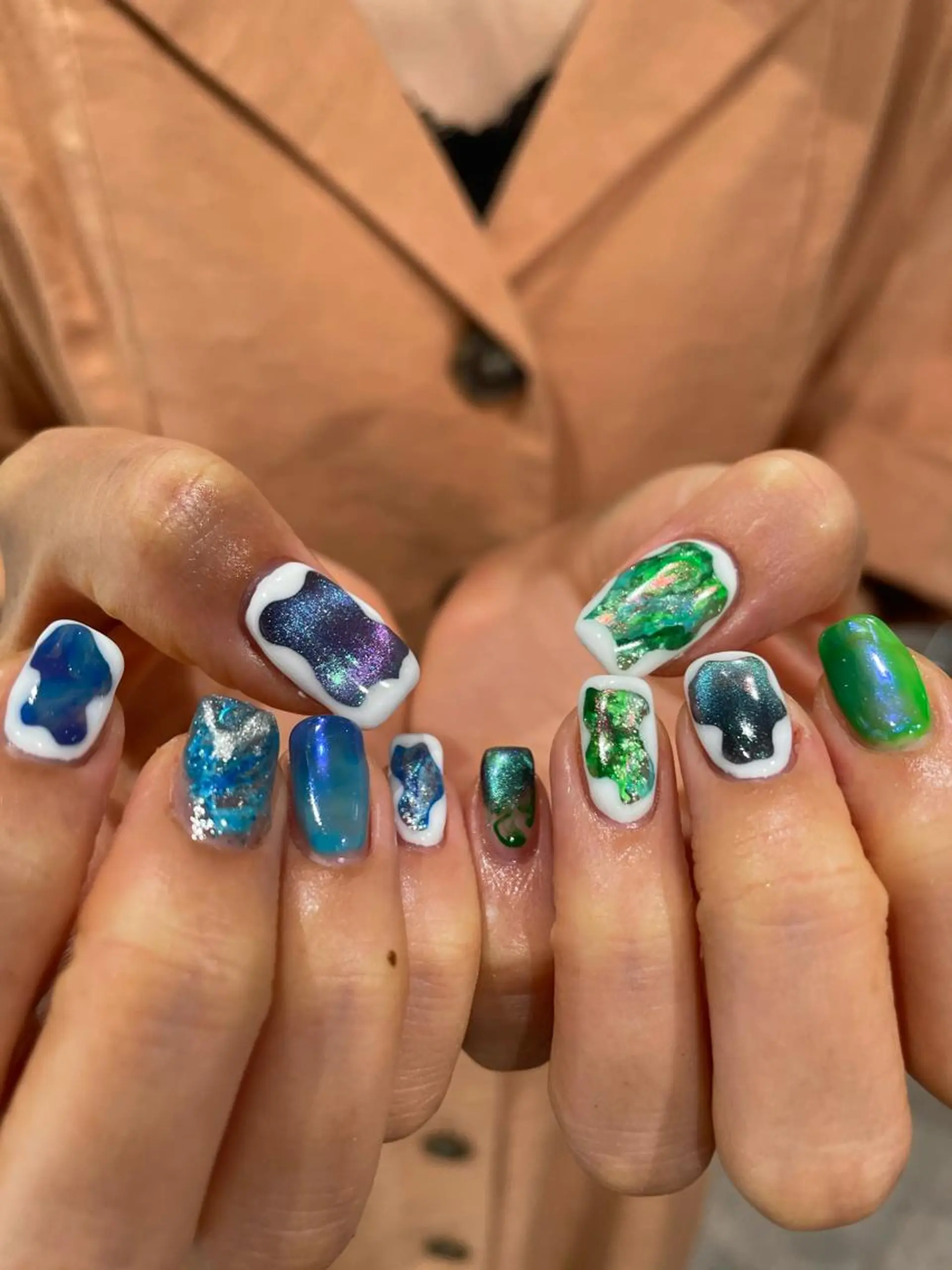 ネイル ハンドネイル ナチュラル透明感🌱 小山美樹子のヘアスタイル