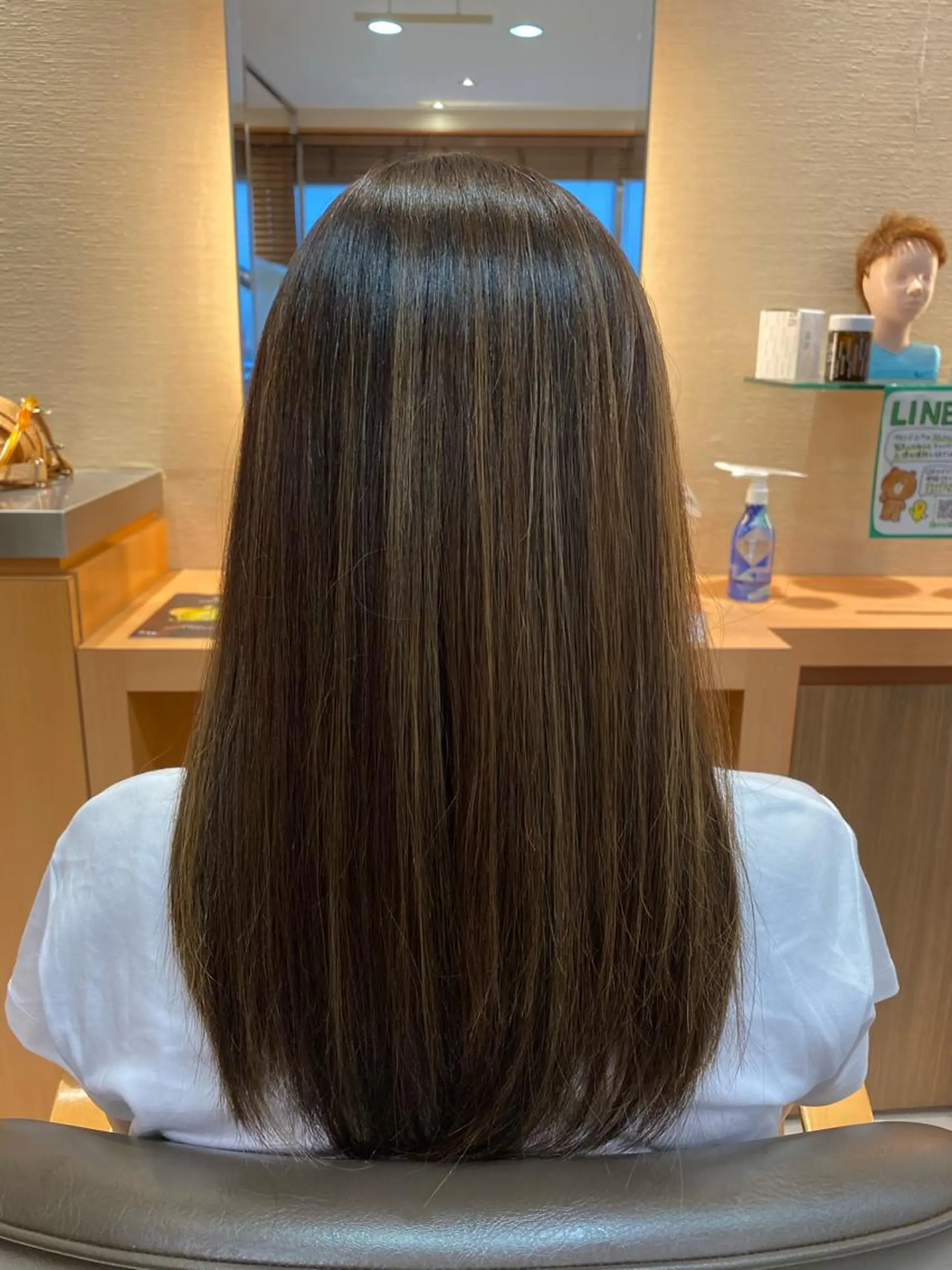 ロング カラー 🟢NEGi🟣 🫧髪質改善のヘアスタイル