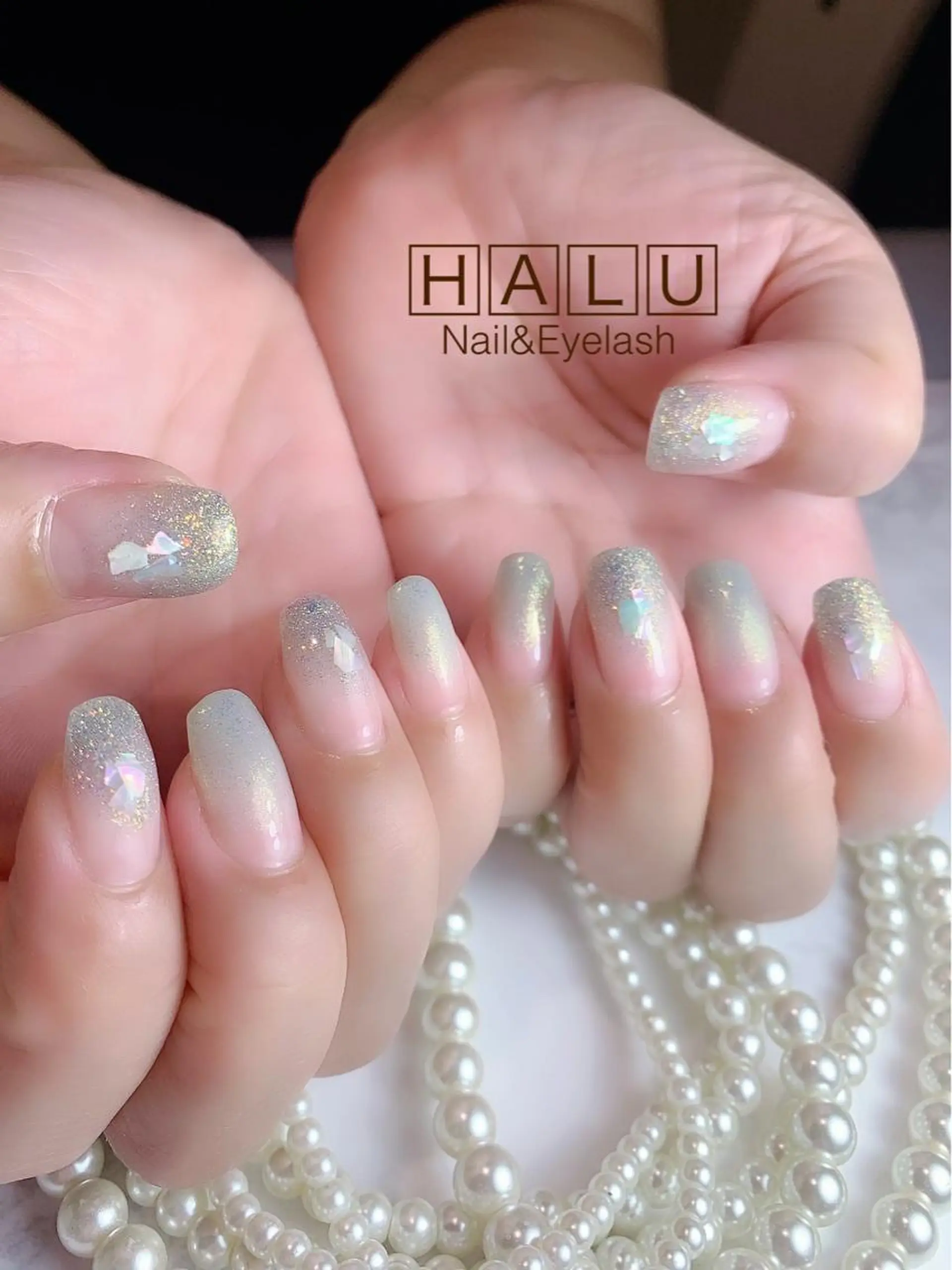 ネイル キラキラネイル HALU ハルのネイルデザイン