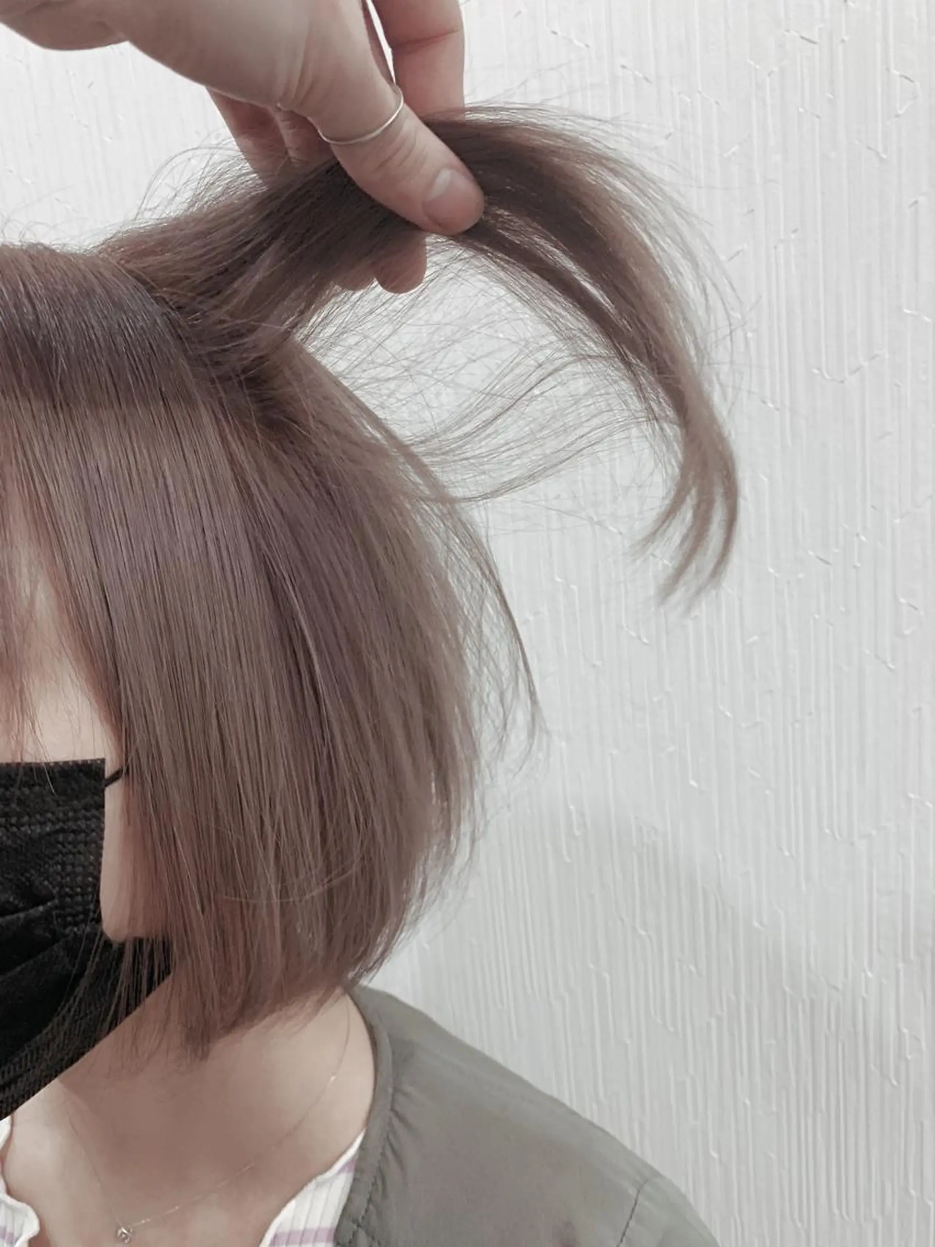 ショート カラー レイヤーカットモデル 募集/藤原一真のヘアスタイル