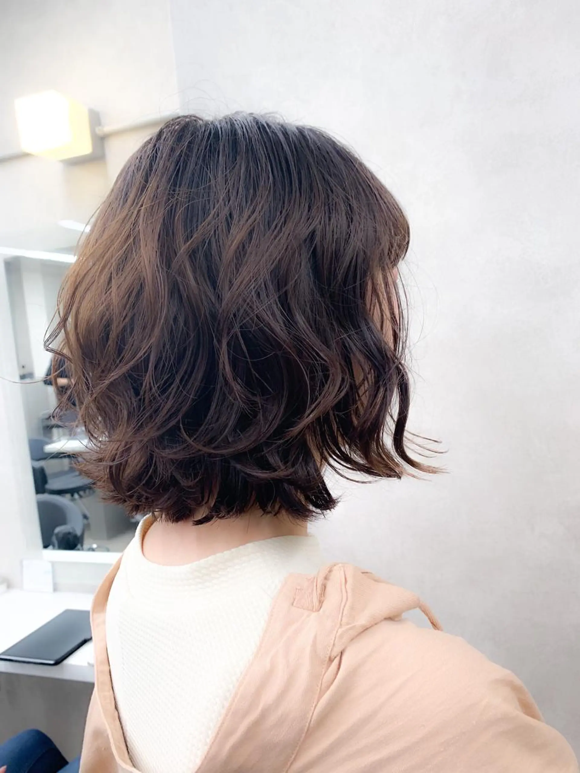 ミディアム カット ヘアカラー トリートメント 【美容室が苦手な方 専問美容室】MIHOのヘアスタイル