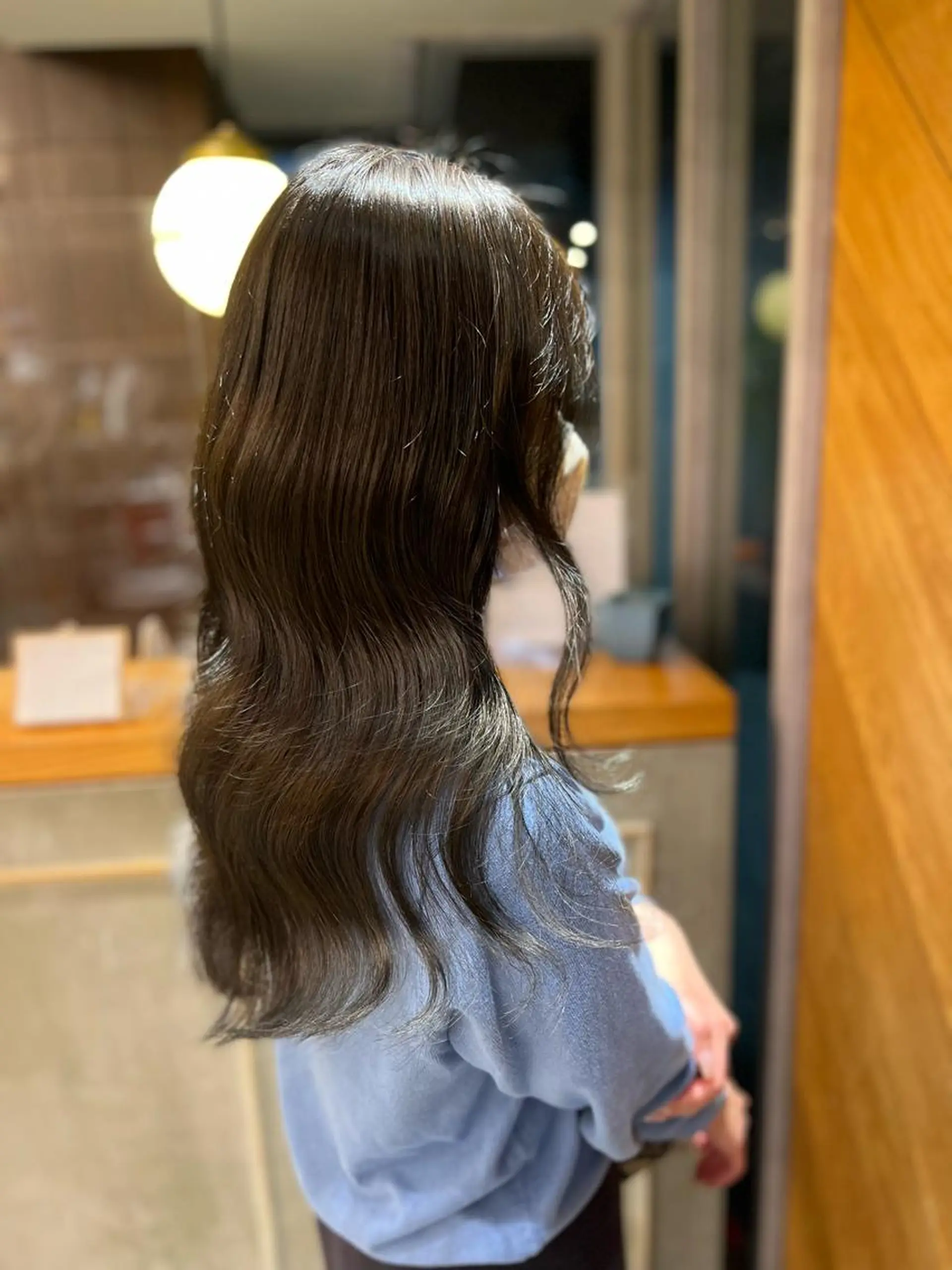 カラー オリーブカラー 似合わせカット /宮本セナのヘアスタイル