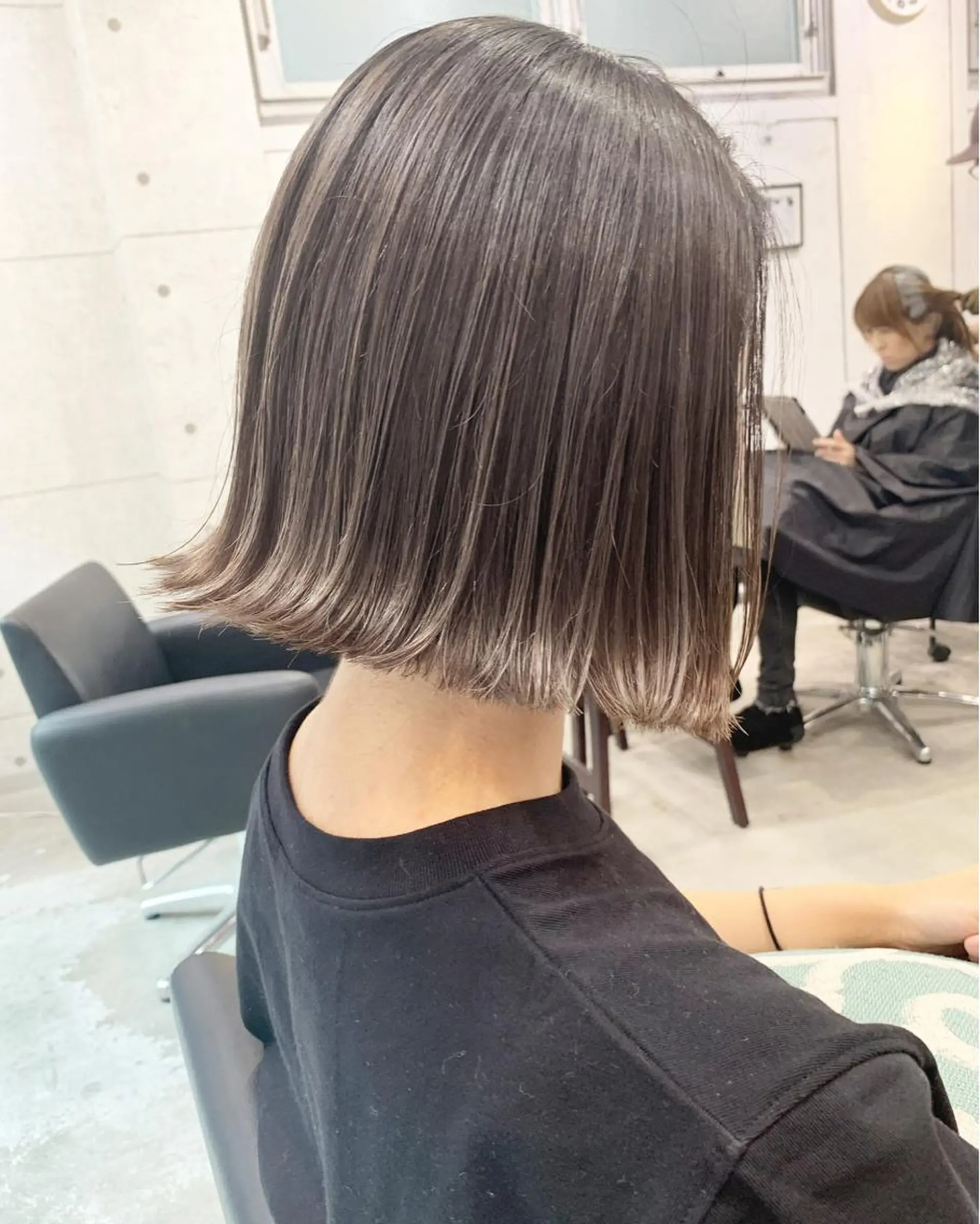 ミディアム カラー ヘアカラー トリートメント LITTY&M.O.Dshibuya所属・レイヤー/髪質改善 /山永圭介のヘアスタイル