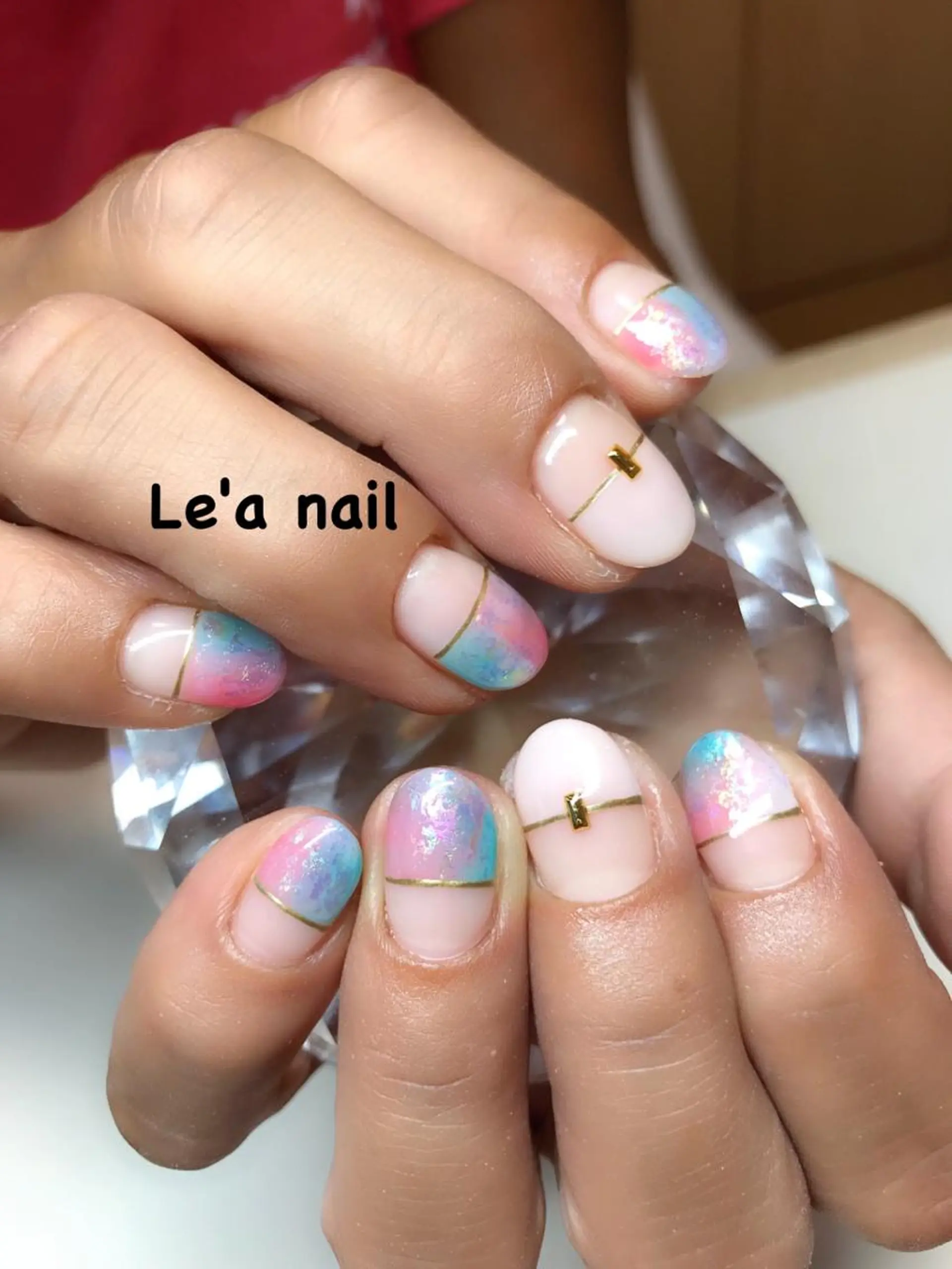 ネイル フレンチネイル ハンドネイル 'mm  (ミリ) ＭＡＮＡＭＩのネイルデザイン