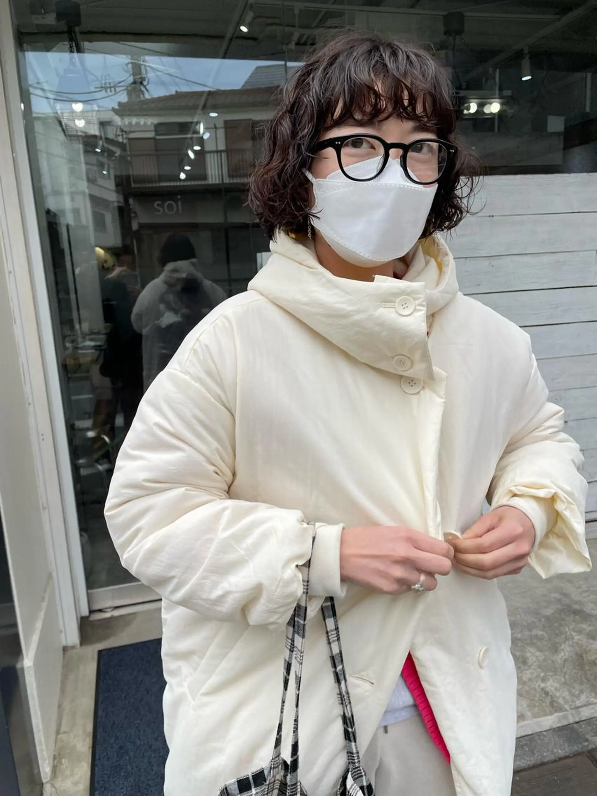 ショート パーマ ボブ カット パーマ トリートメント パーマ/透明感カラー /ボブ/吉田一生のヘアスタイル