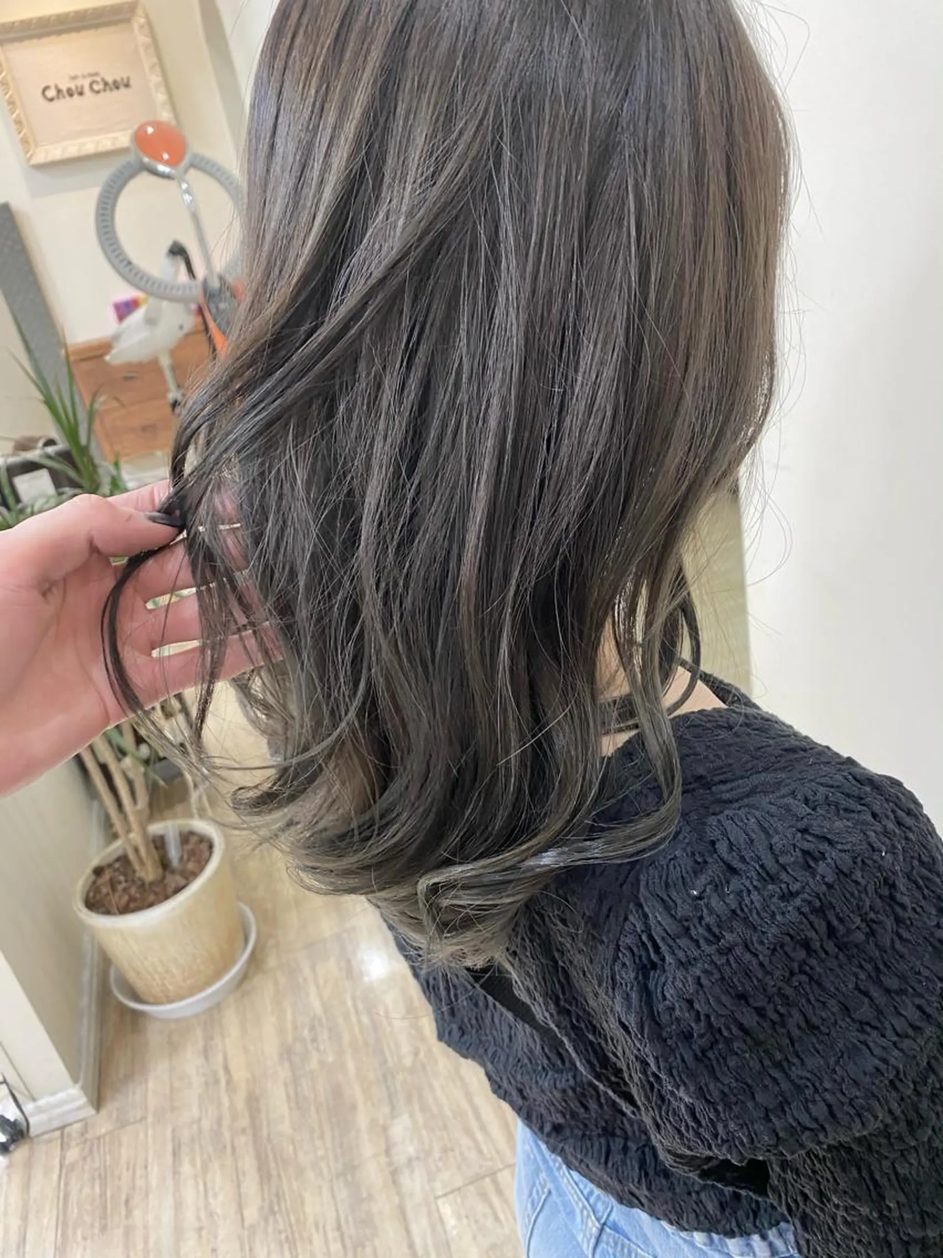 カラー SALOWIN栄 高須大貴のヘアスタイル