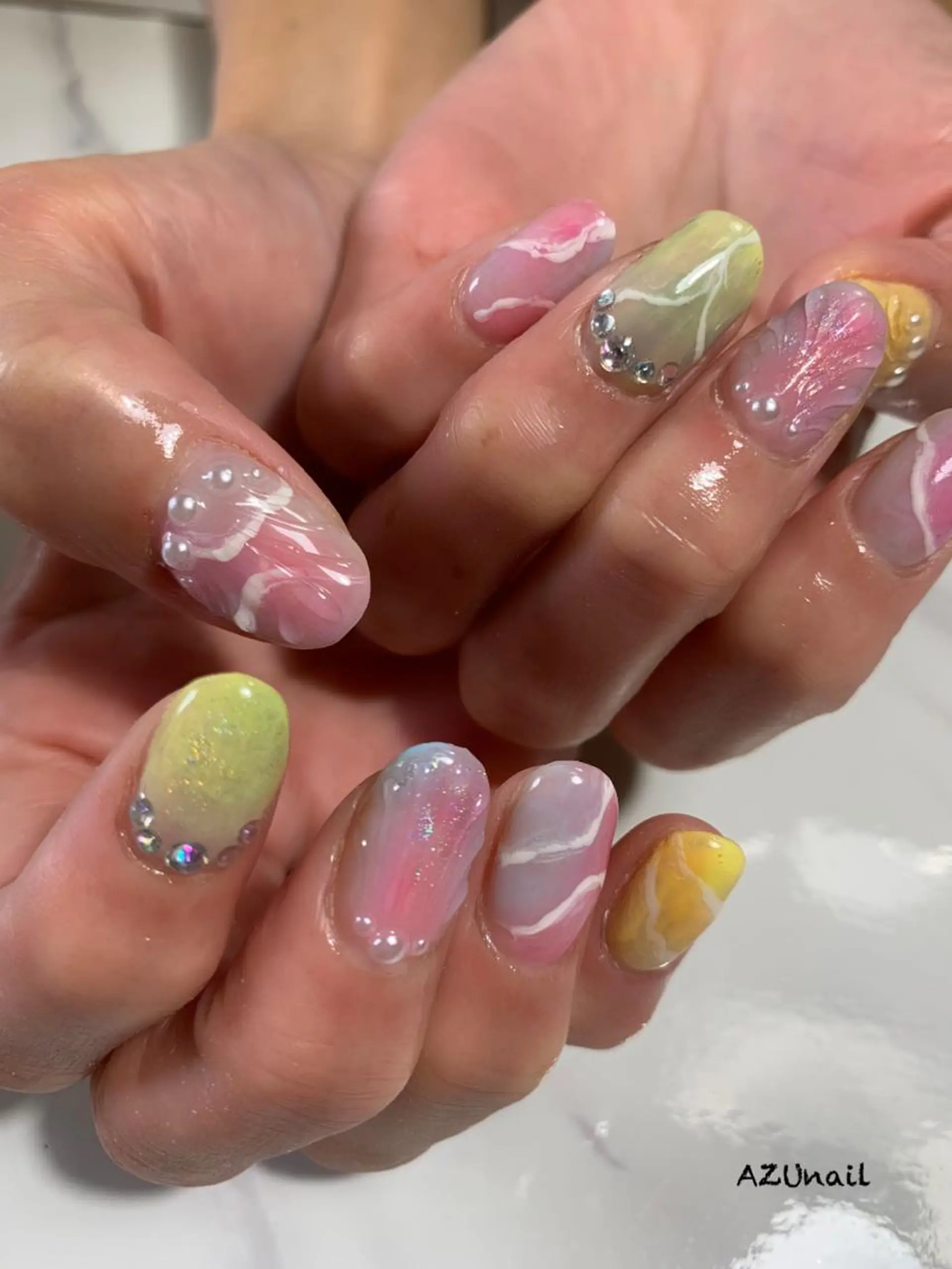 ネイル AZU nailのネイルデザイン