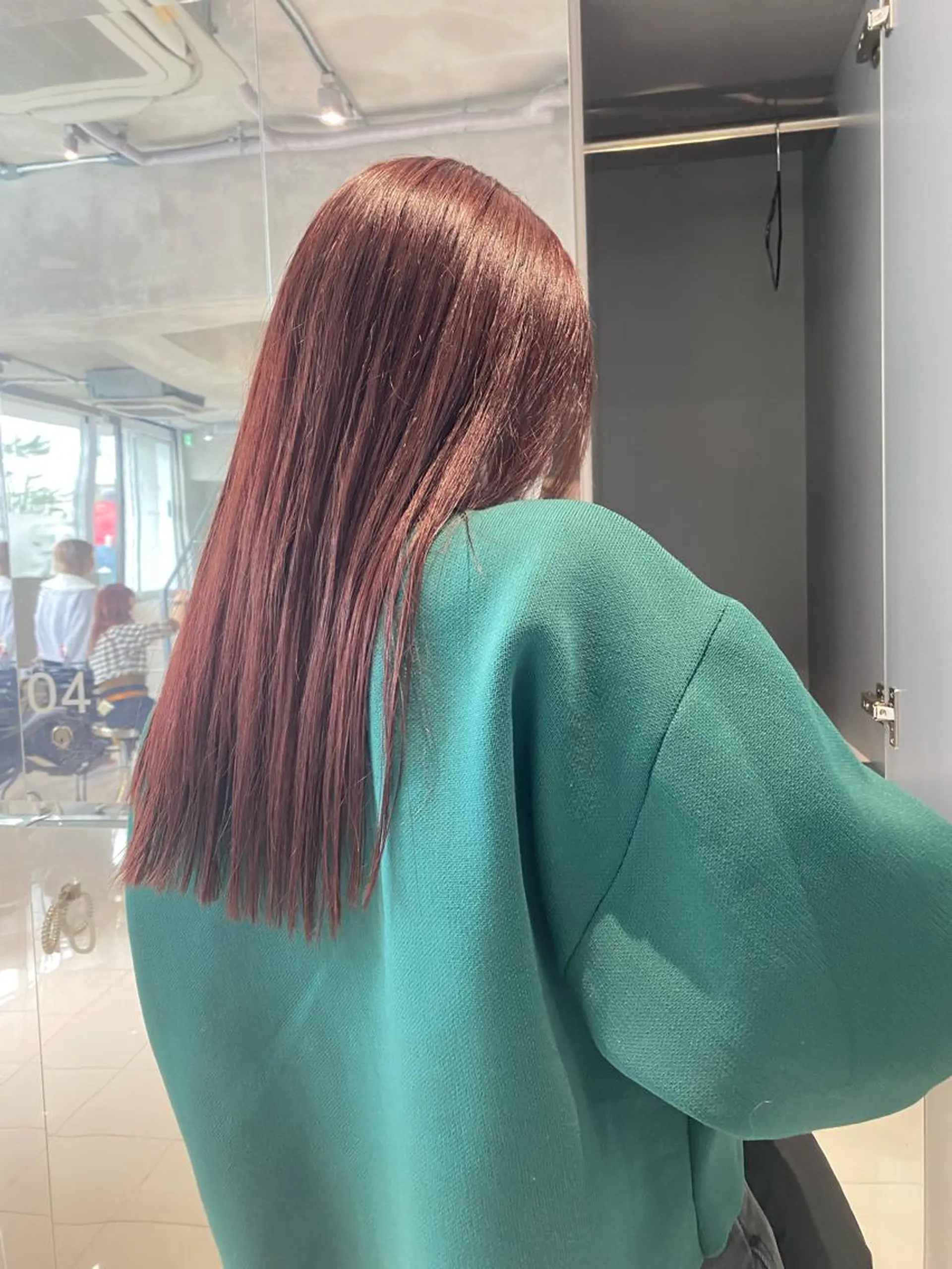 カラー ブリーチ ブリーチなしカラー ヘアカラー ボブ/ハイトーン REINAのヘアスタイル