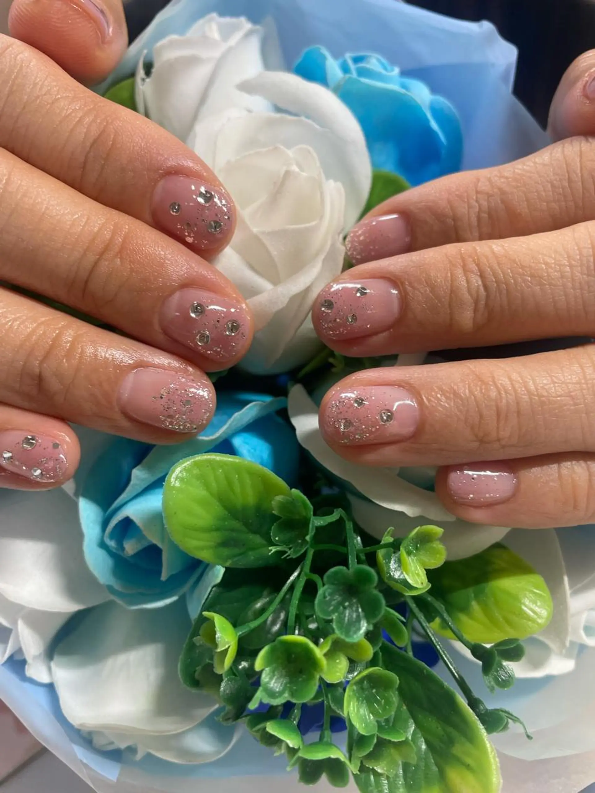 ネイル グラデーション 奥園 良恵のネイルデザイン