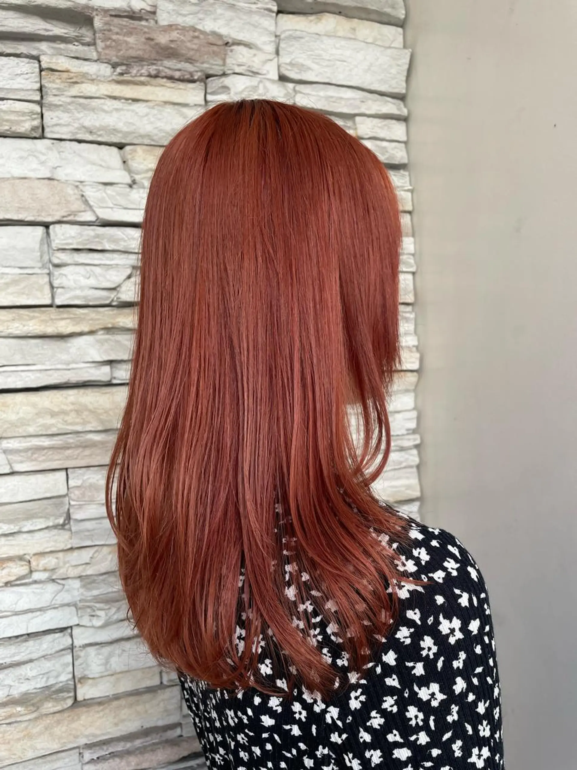 セミロング ヘアカラー 🍒顔周り/レイヤー /韓国風/アリサ🍒のヘアスタイル