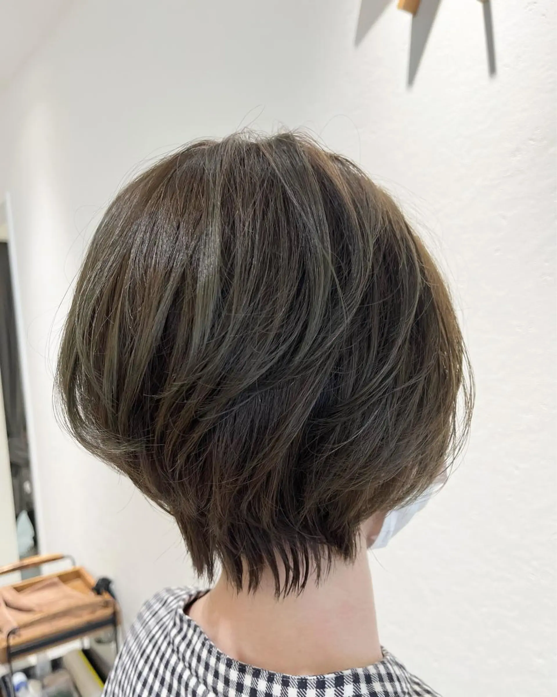 ショート ショートボブ ボブ くびれヘア ショートヘア カット 和田 琉々香のヘアスタイル