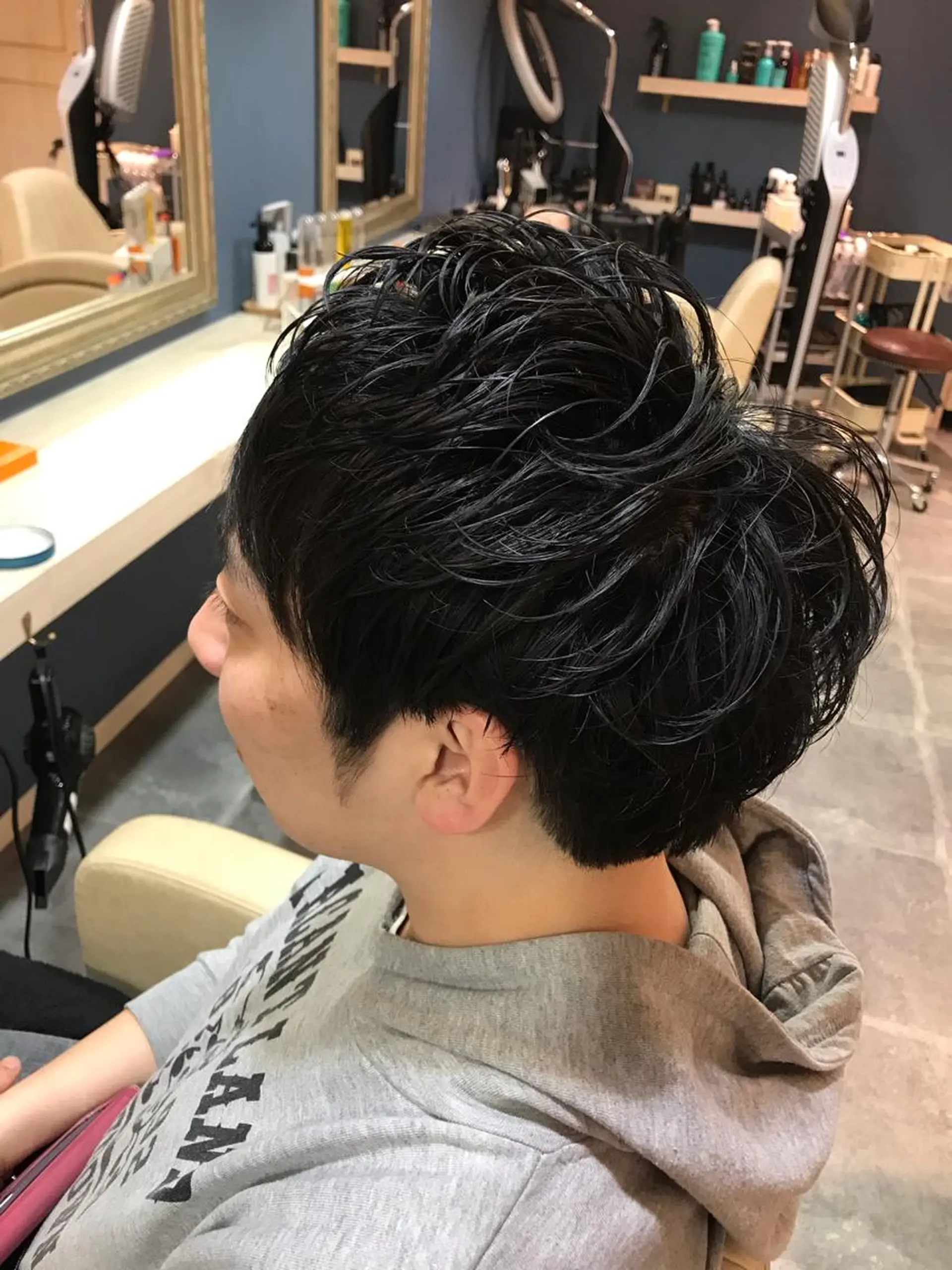 パーマ メンズ 松井 博徳のヘアスタイル