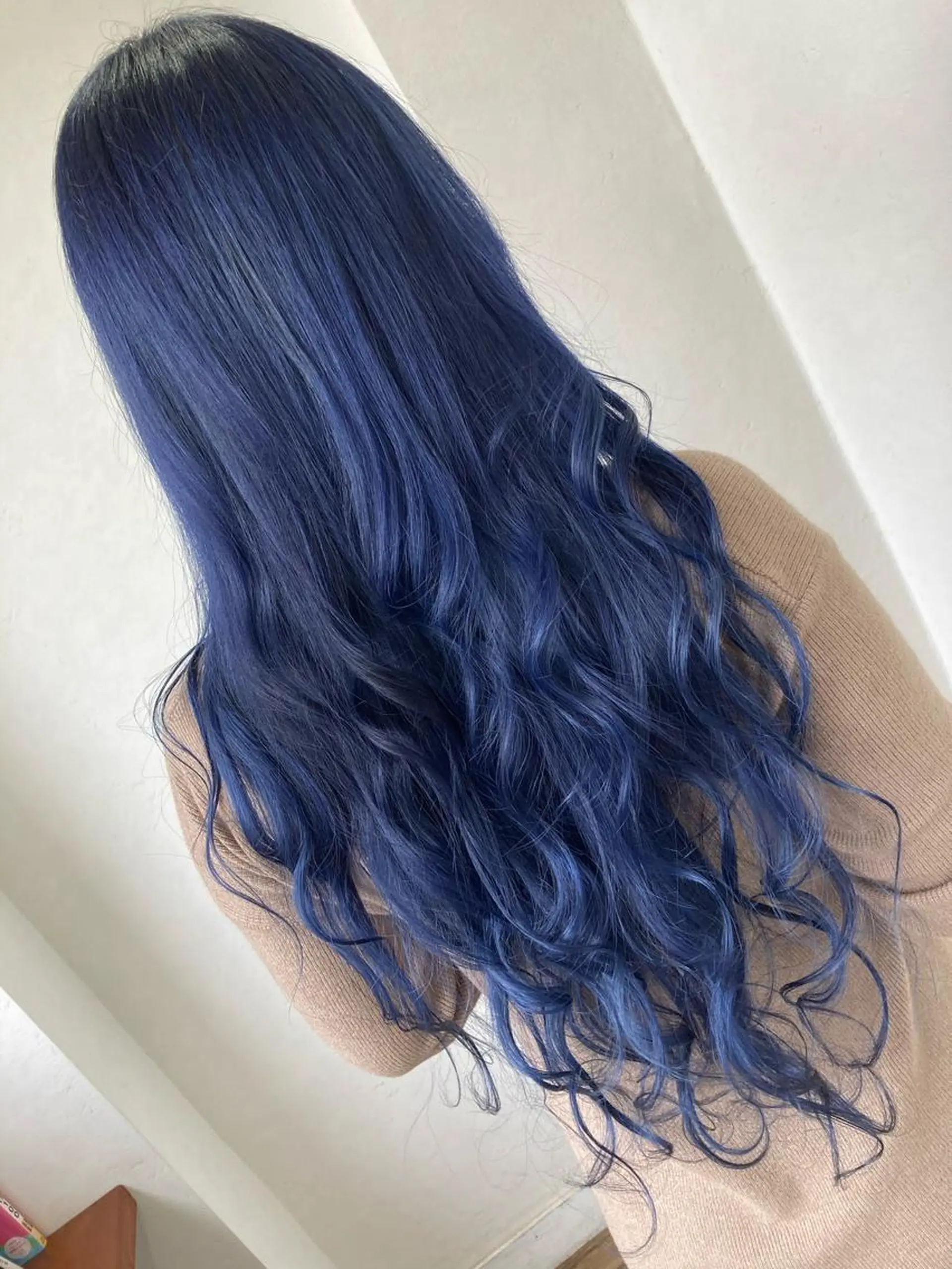 ロング カラー パーマ ヘアアレンジ ブリーチ毛縮毛矯正 👑山口のヘアスタイル