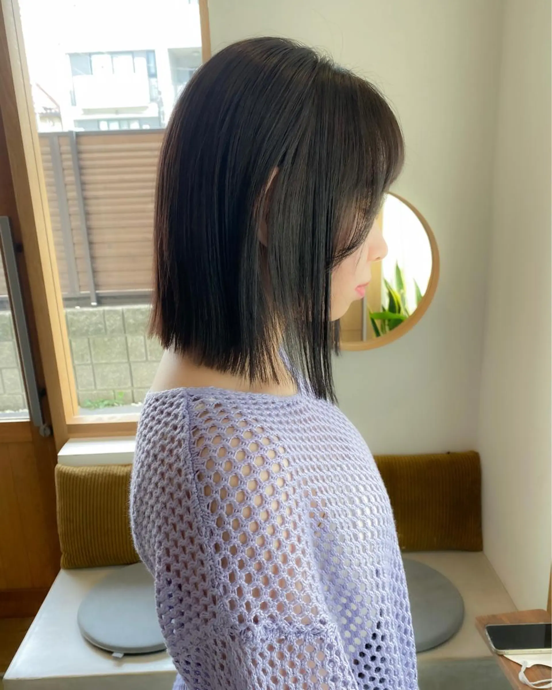 ミディアム カラー 板谷みさき /似合わせBobのヘアスタイル