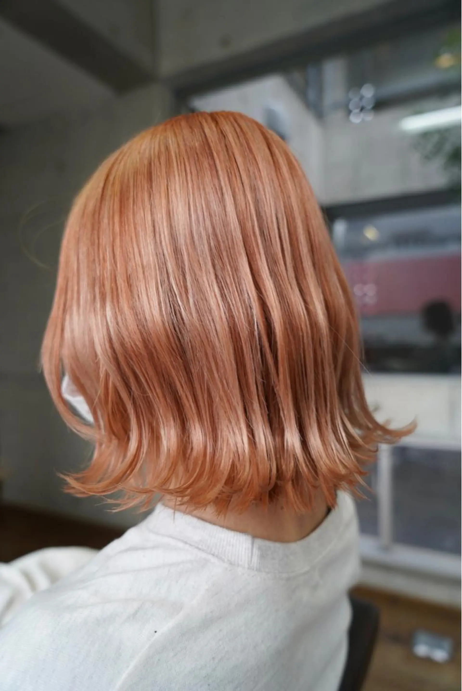 ミディアム カラー カット ヘアカラー 西岡 優太のヘアスタイル