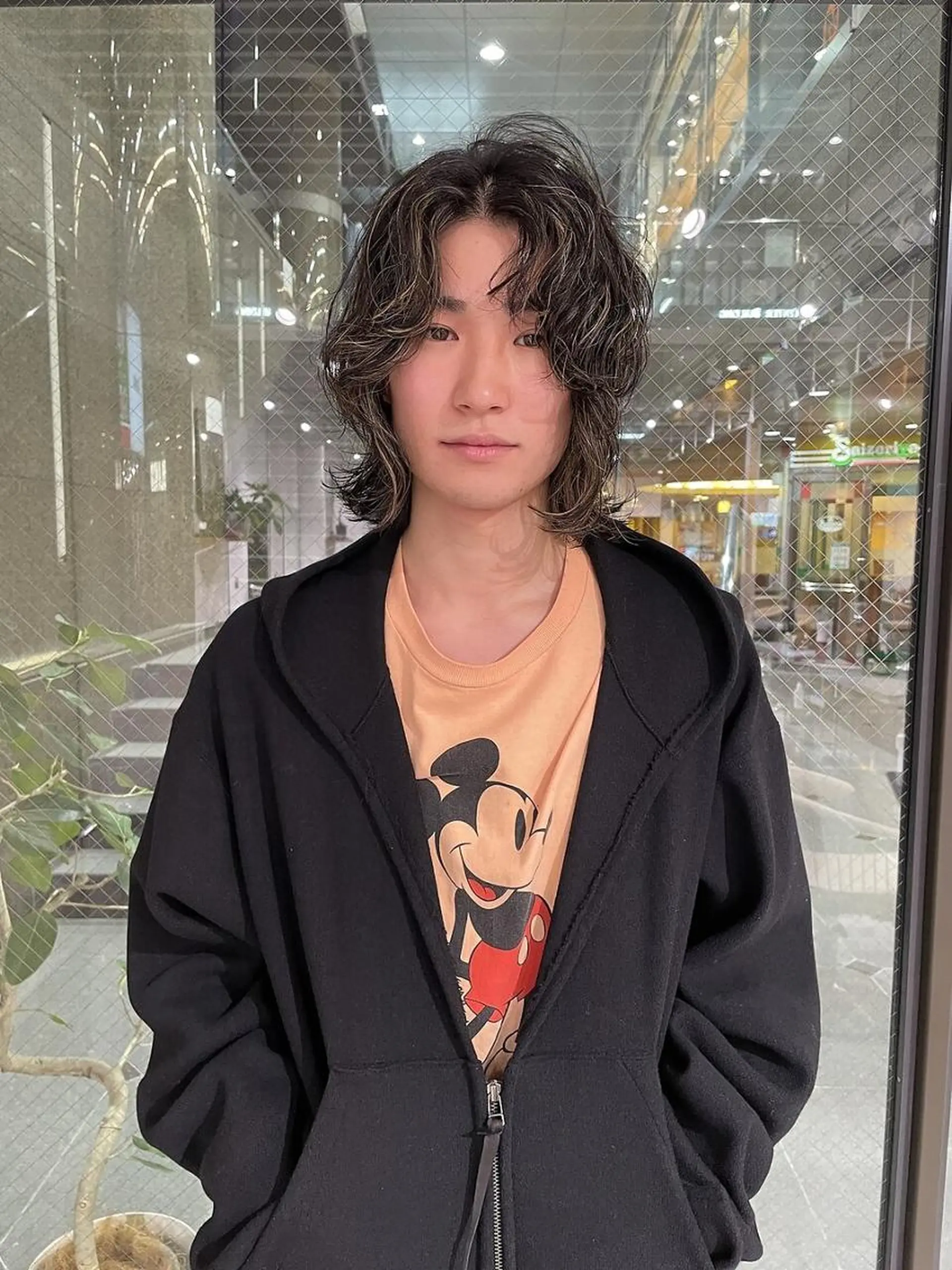 メンズ パーマ カット パーマ ボブ/レイヤー/ 御田村裕人のヘアスタイル