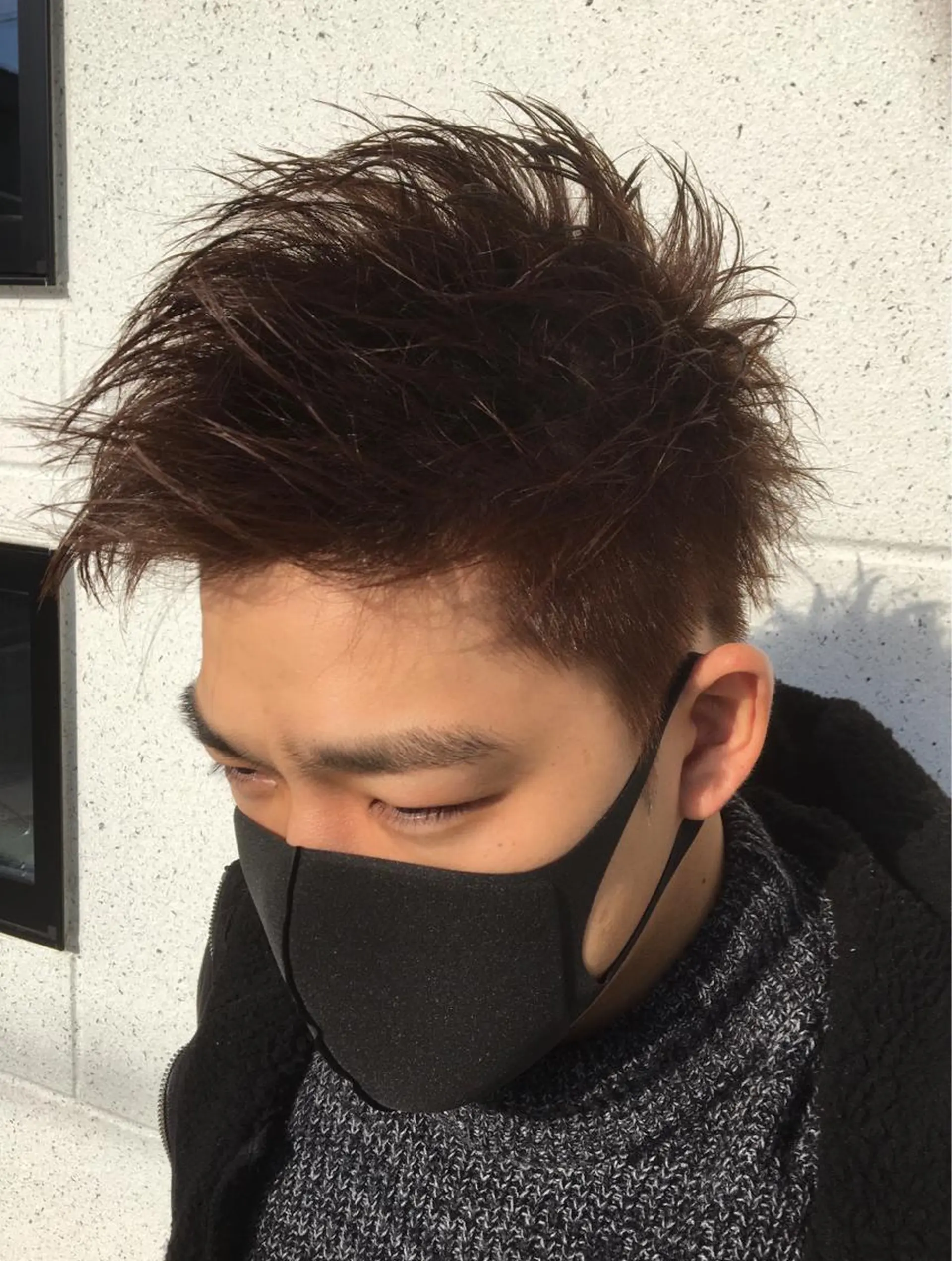 ショート カラー メンズ OKAWA TAKAHIROのヘアスタイル