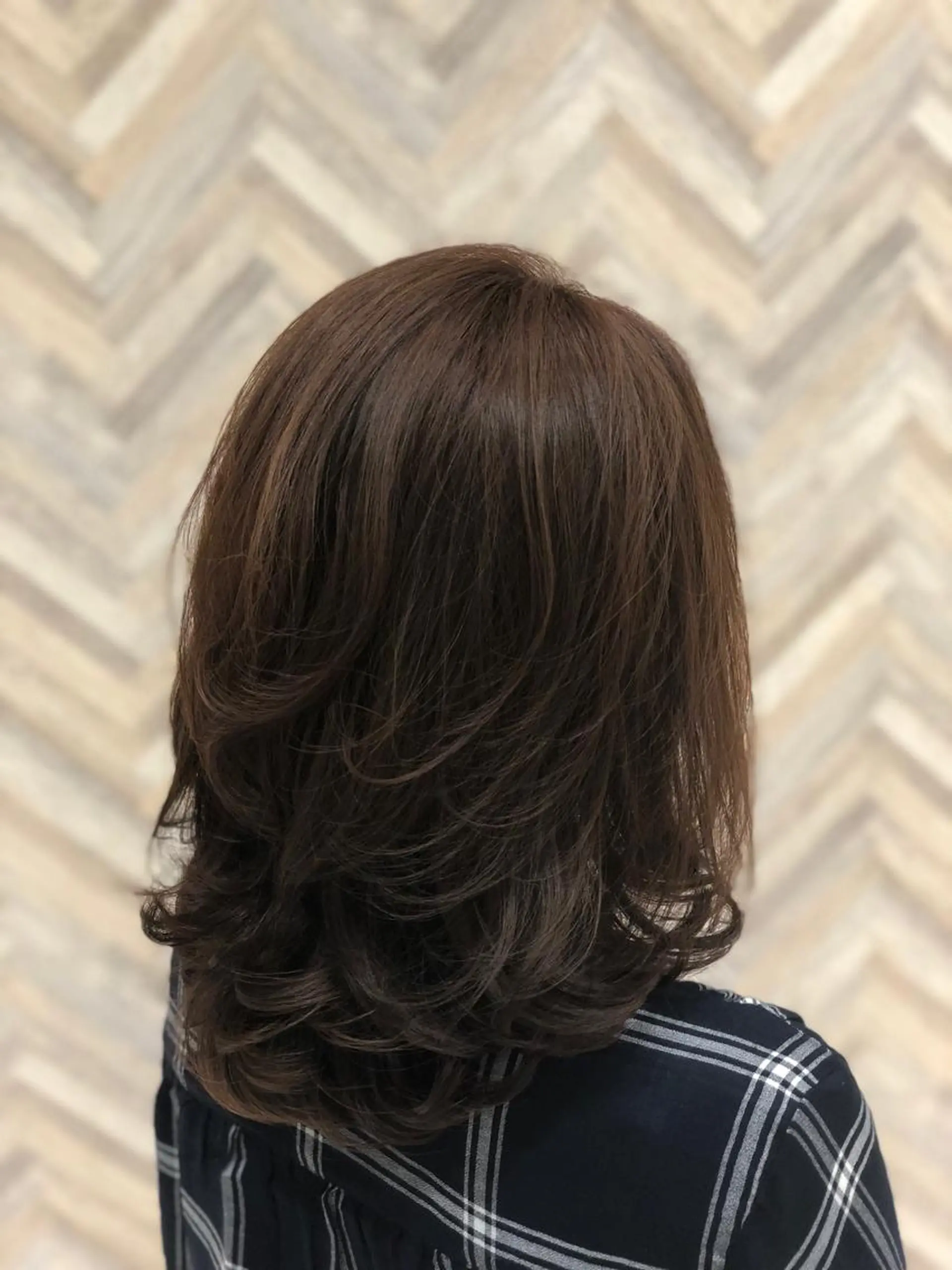 カラー ブラウンカラー ヘアカラー トリートメント 久保木 真人のヘアスタイル