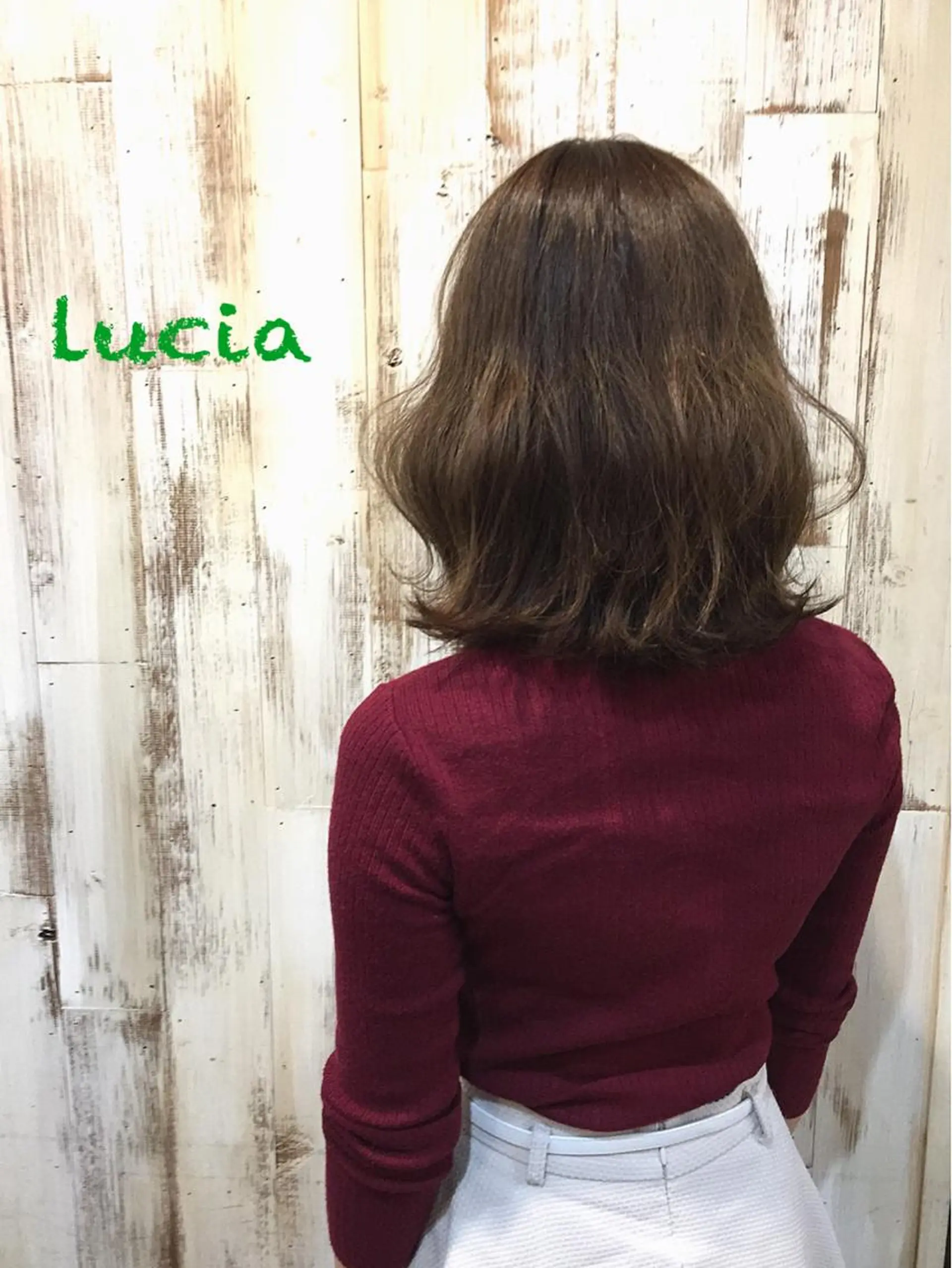 ミディアム カラー特化サロン茶屋 町Furukuboのヘアスタイル