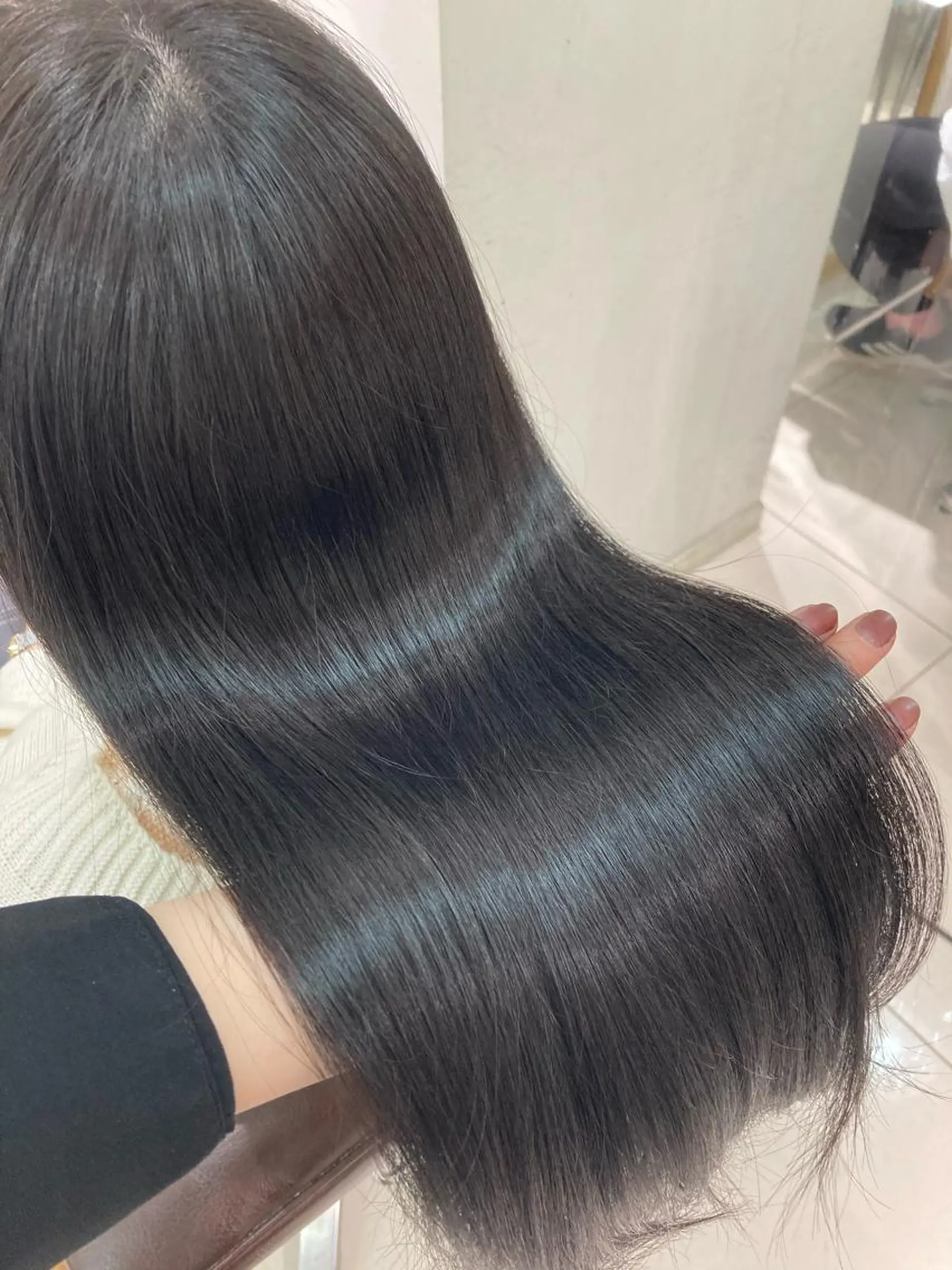 ロング カラー ヘアカラー トリートメント 🇰🇷韓国風艶髪✨ 髪質改善 倉岡しおんのヘアスタイル