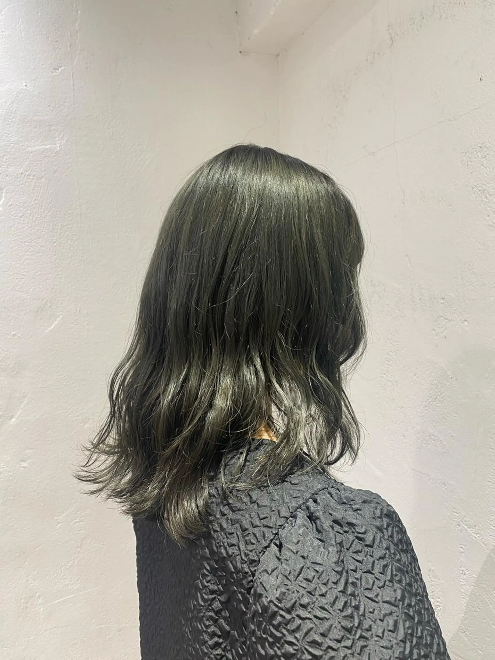 セミロング カラー ベージュ/アレンジ /横浜/杉本千夏のヘアスタイル