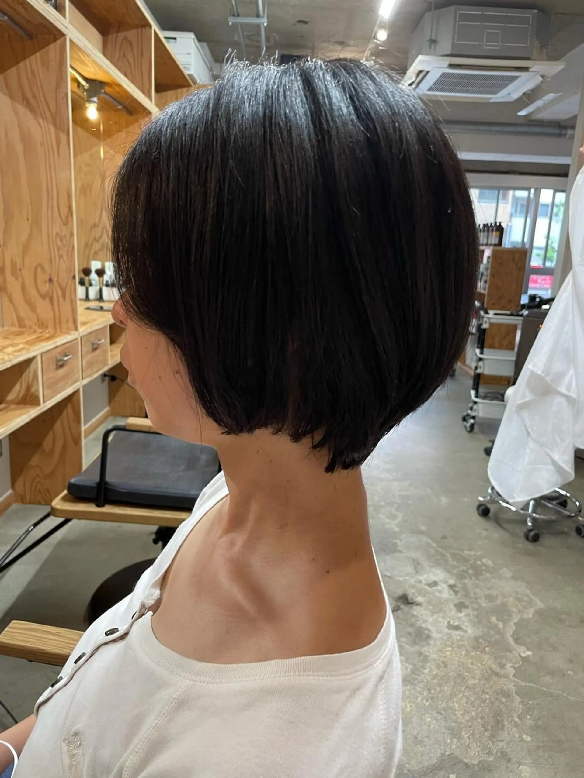 ミディアム ボブ 暖色ボブ 🍊rikakoのヘアスタイル