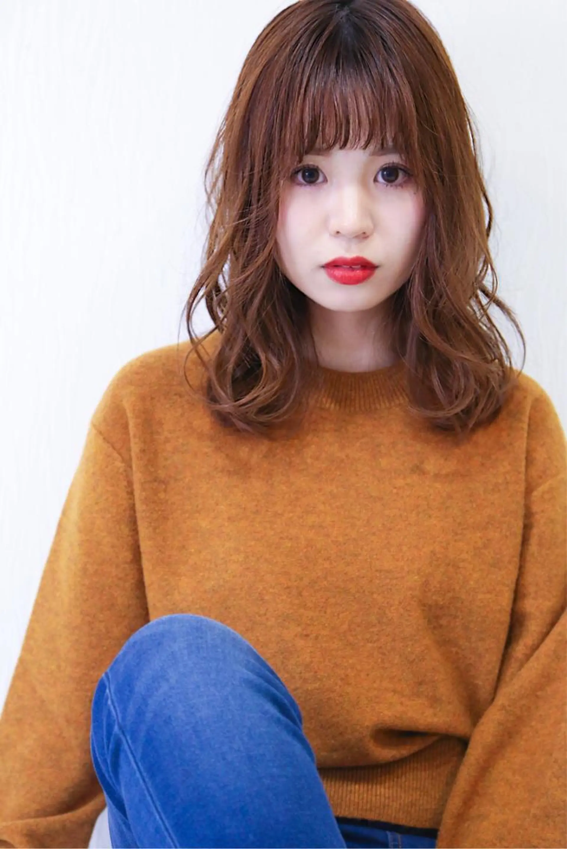 ミディアム YOKOI SHINJIのヘアスタイル