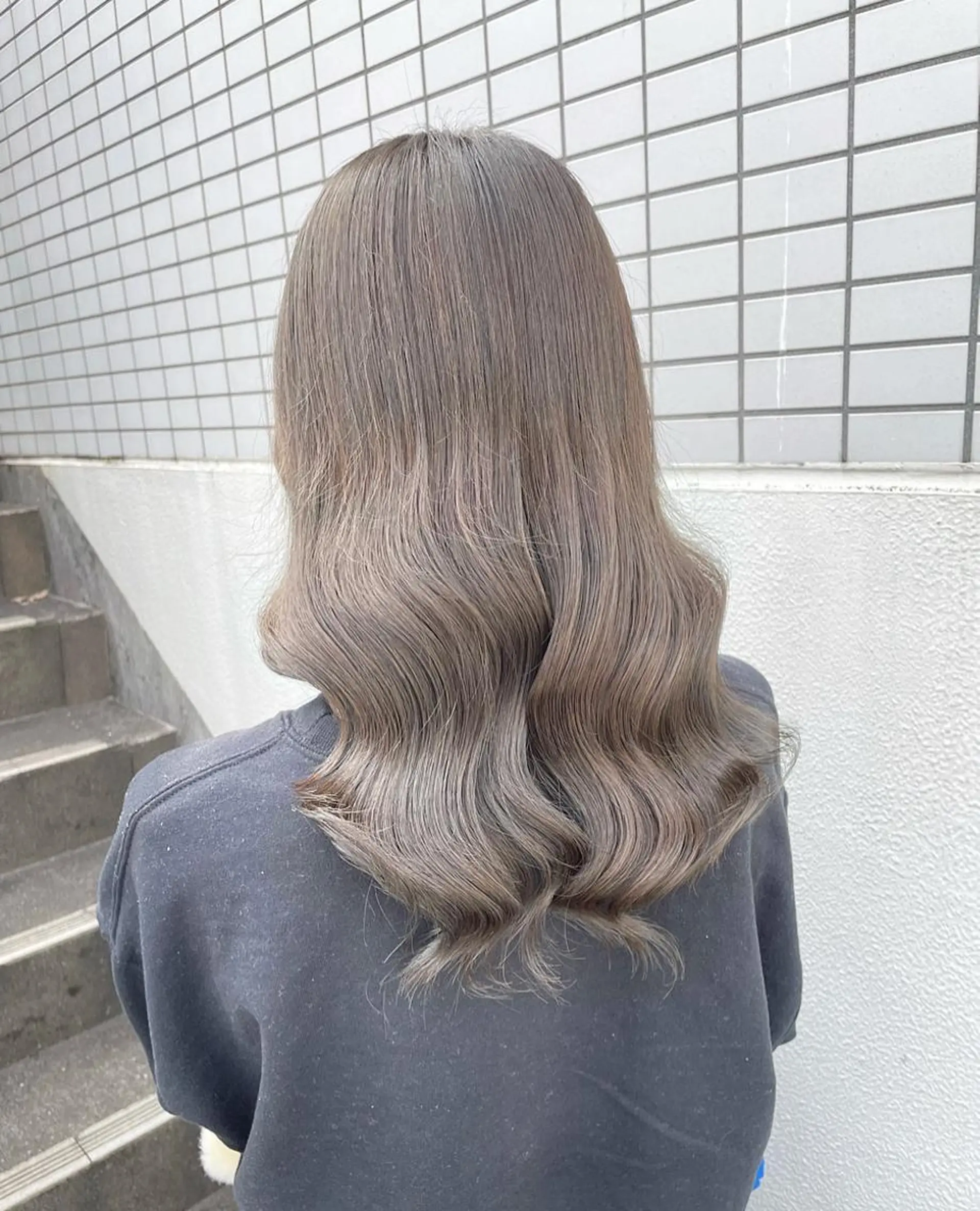 ロング カラー カット ヘアカラー トリートメント ヘアセット 赤み消しカラー 🍀JUNKIのヘアスタイル