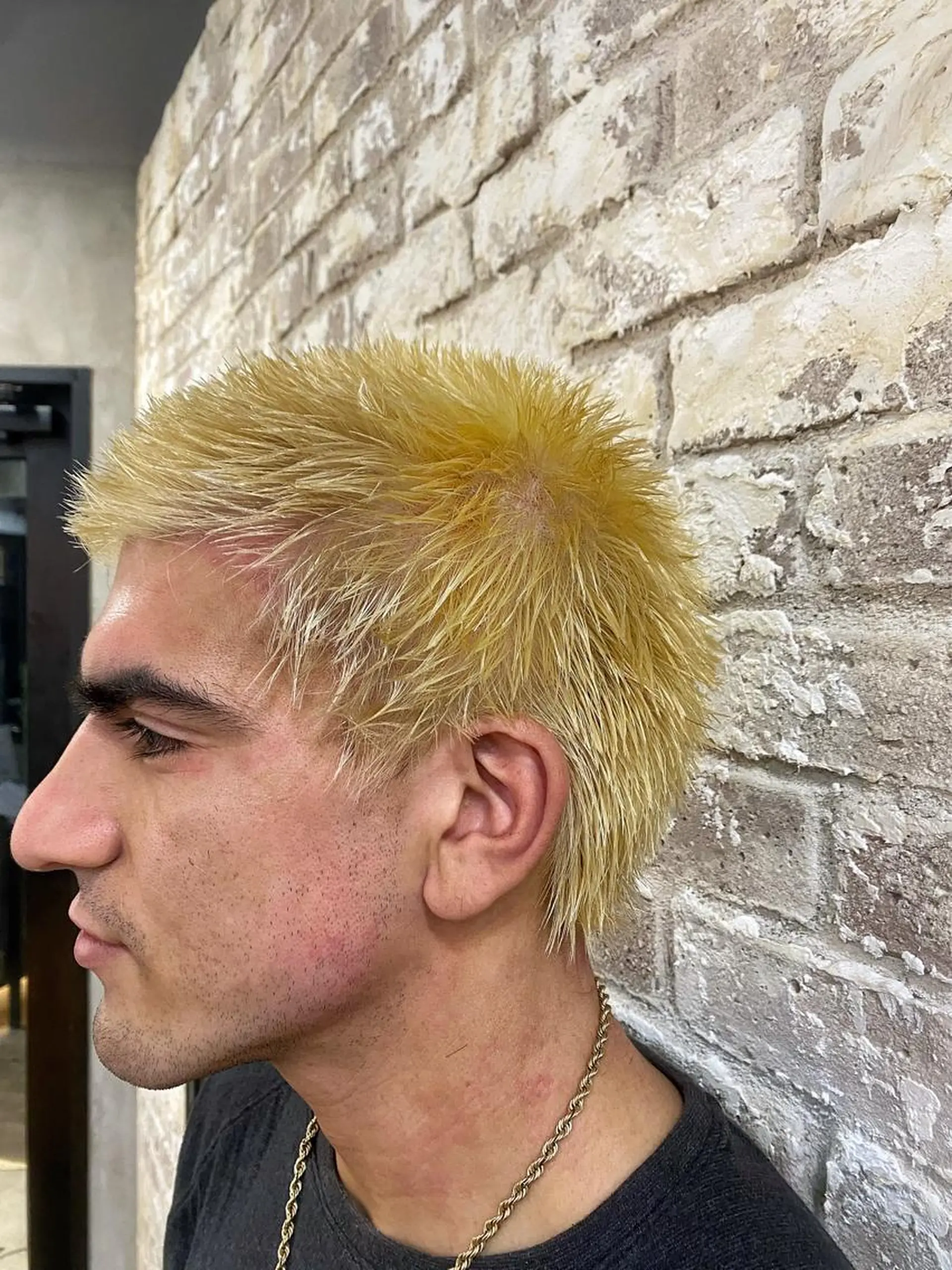 メンズ ボウズ カット ヘアカラー Emerge渋谷店所属・パーマ/レイヤー 🐯ヒョウガ🐯のヘアスタイル