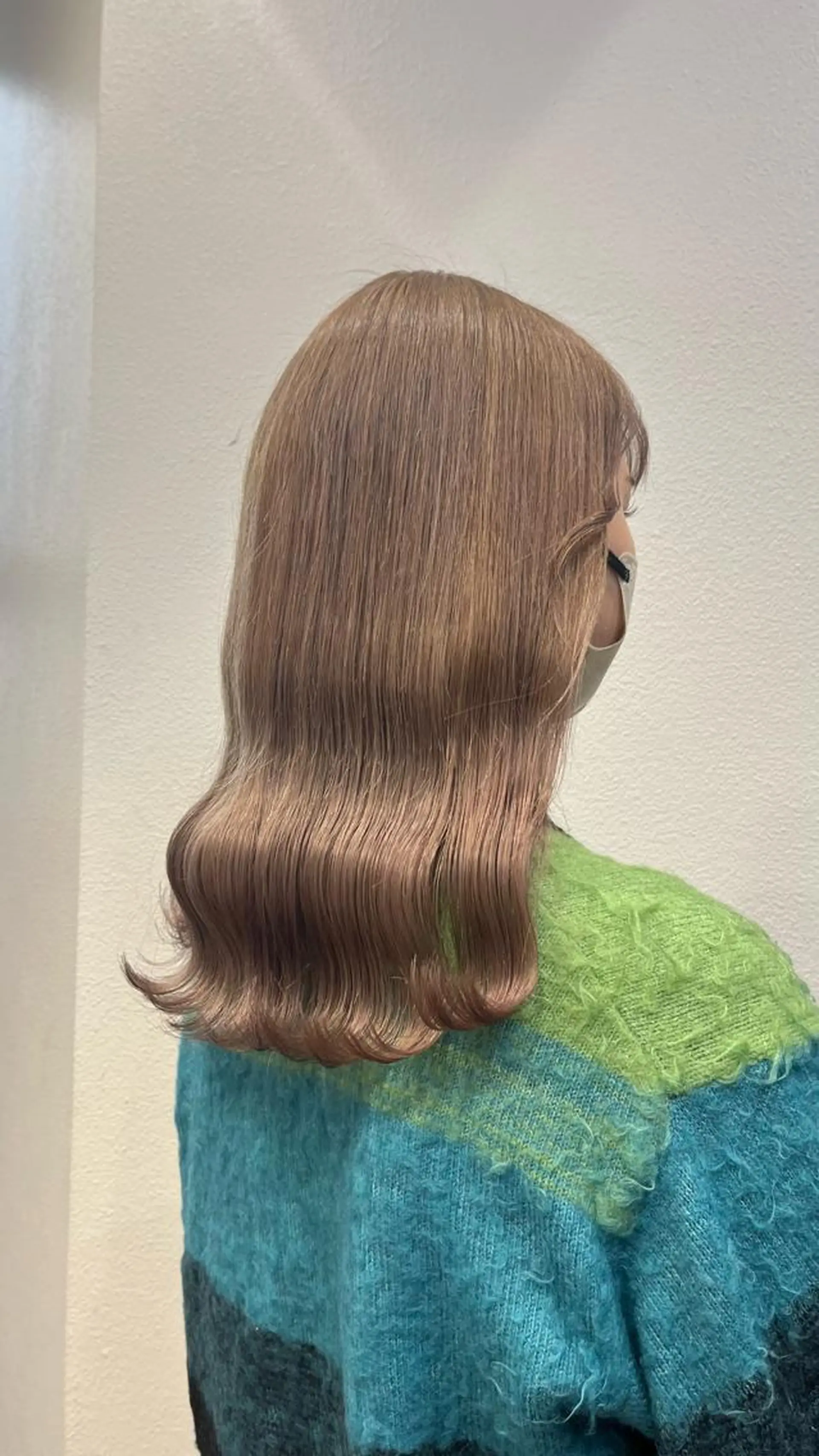 ミディアム カラー カット ヘアカラー トリートメント s.sweet NACHIKAのヘアスタイル