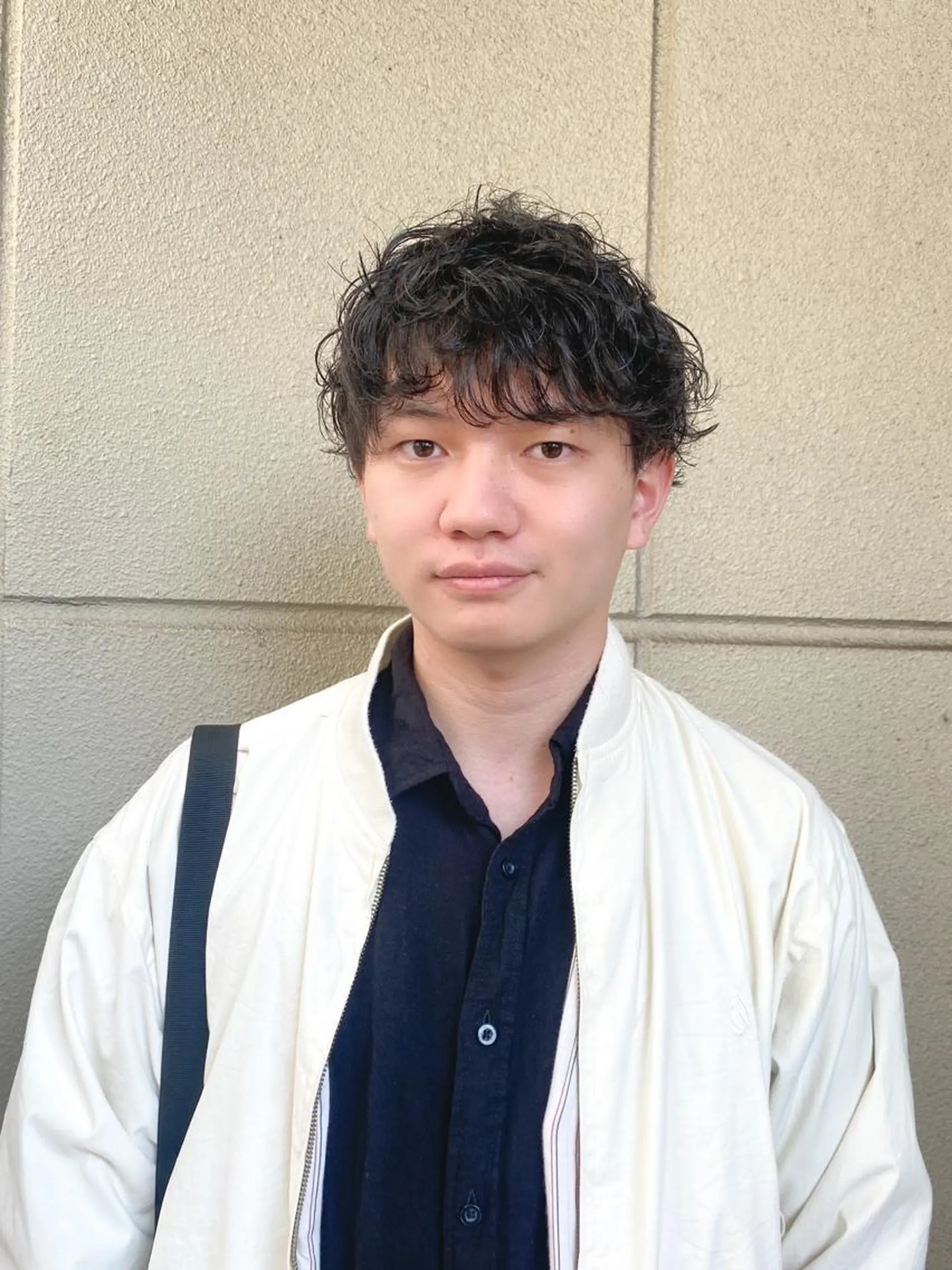 ショート パーマ メンズ メンズパーマ くせ毛 カット パーマ ボブ/髪質改善/ レイヤー/池澤慎人のヘアスタイル