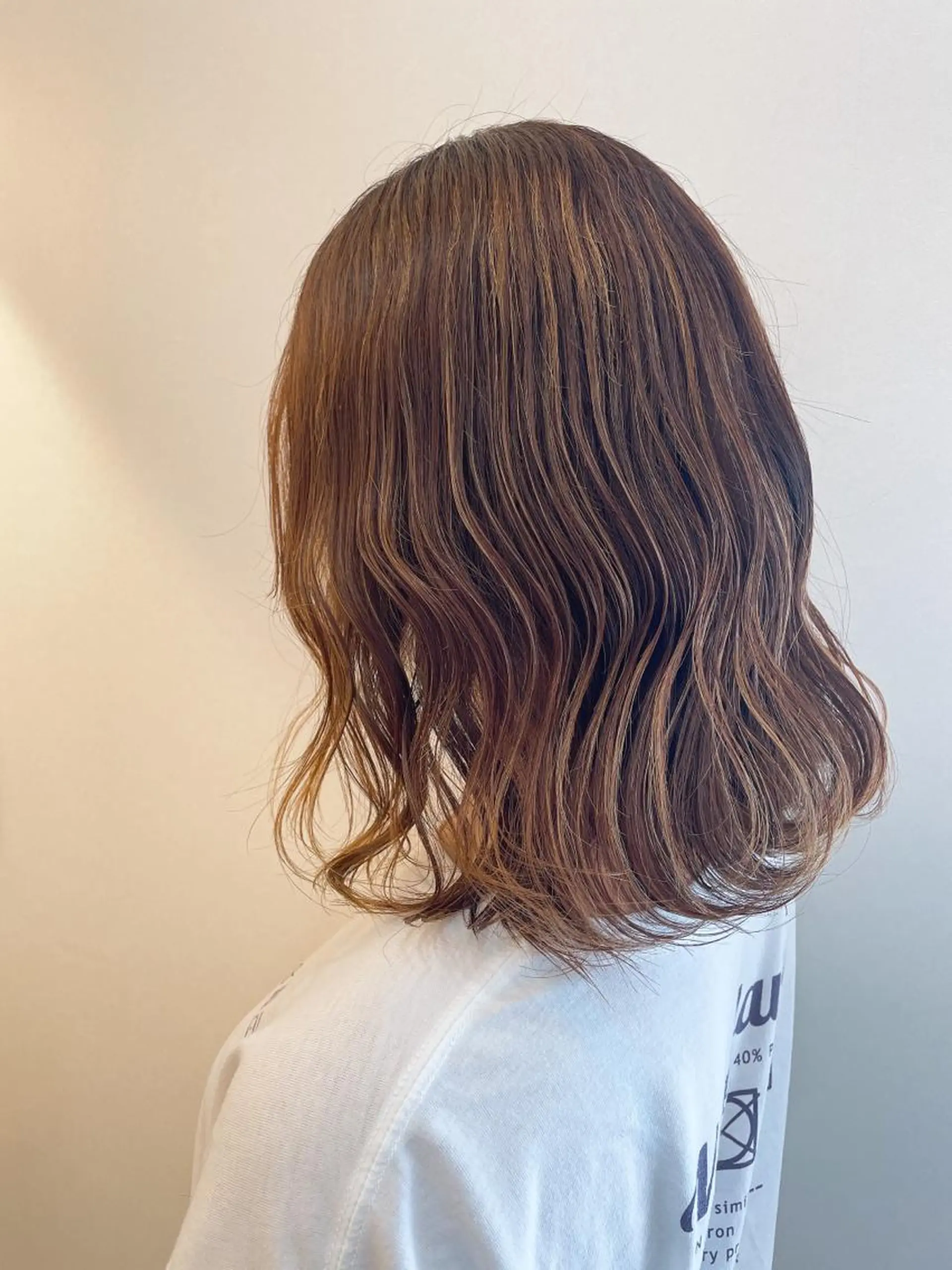 ミディアム カラー 髪質改善専門 いしだあきひろのヘアスタイル