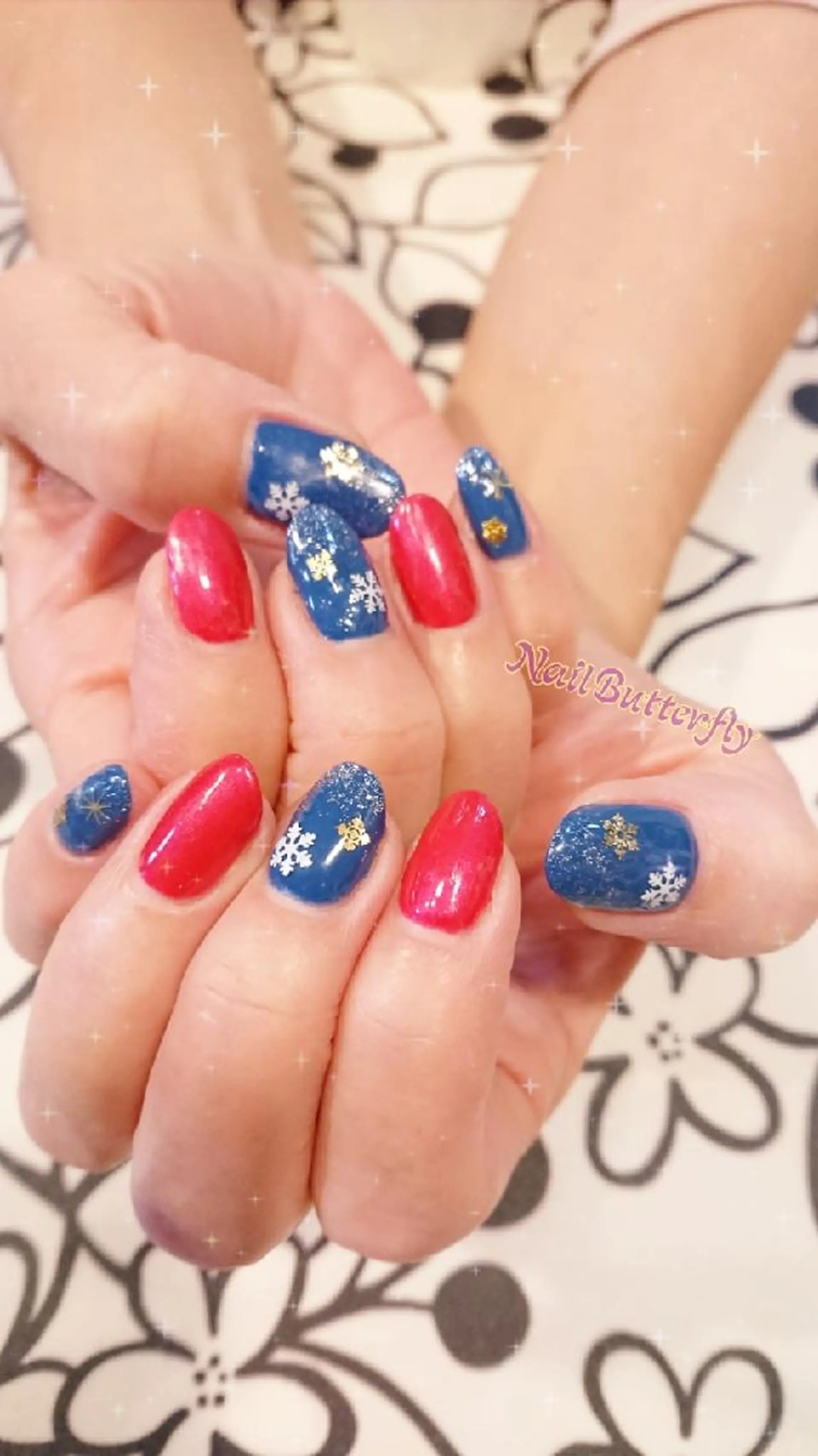 ネイル ハンドネイル とねがわ かよこのネイルデザイン